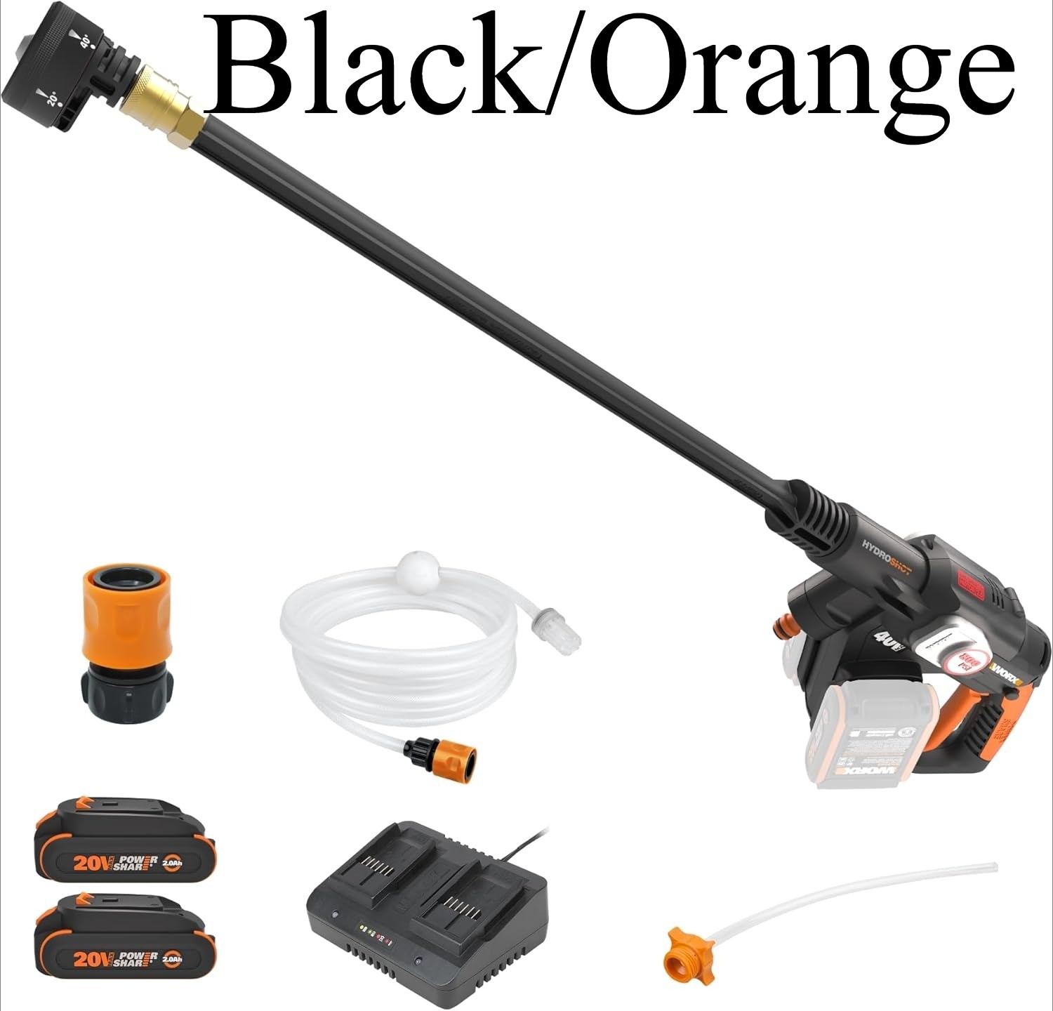 WORX 40V PowerShare Hydroshot, 800 PSI Brushless Portable Power Cleaner