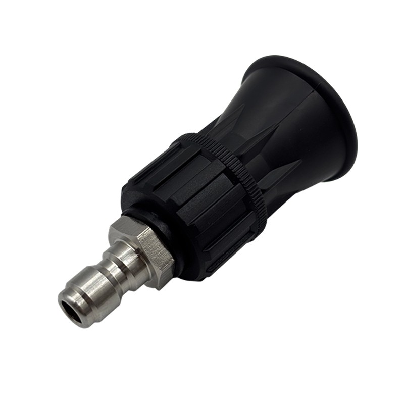 25/40 Degr Pressure Washer Nozzle Tips Stainless Steel Spray Rubber Guard Garden