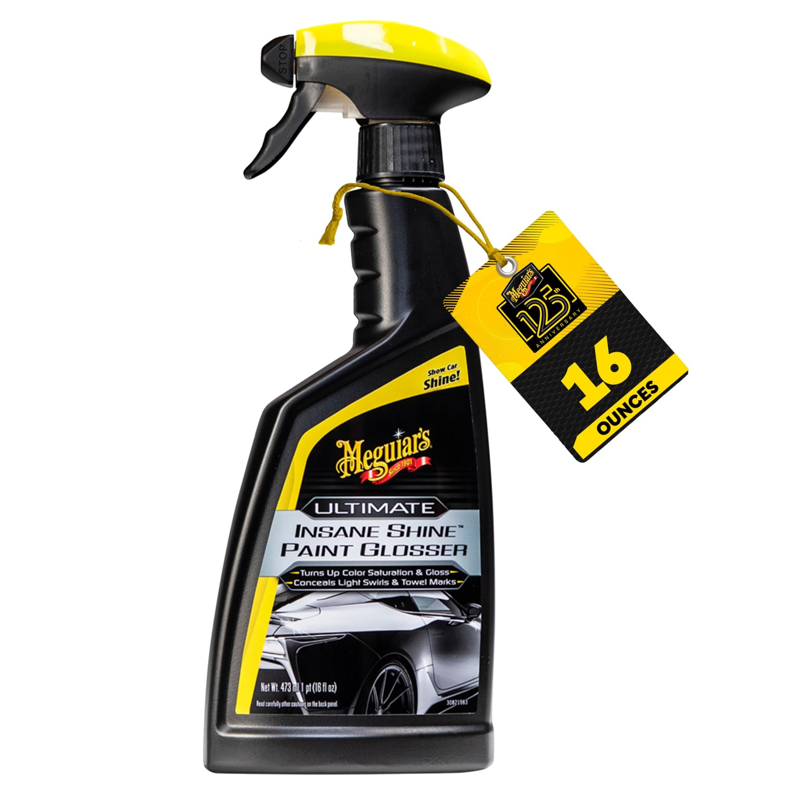 Meguiar’s Ultimate Insane Shine Paint 16 Fl Oz (Pack of 1), Glosser