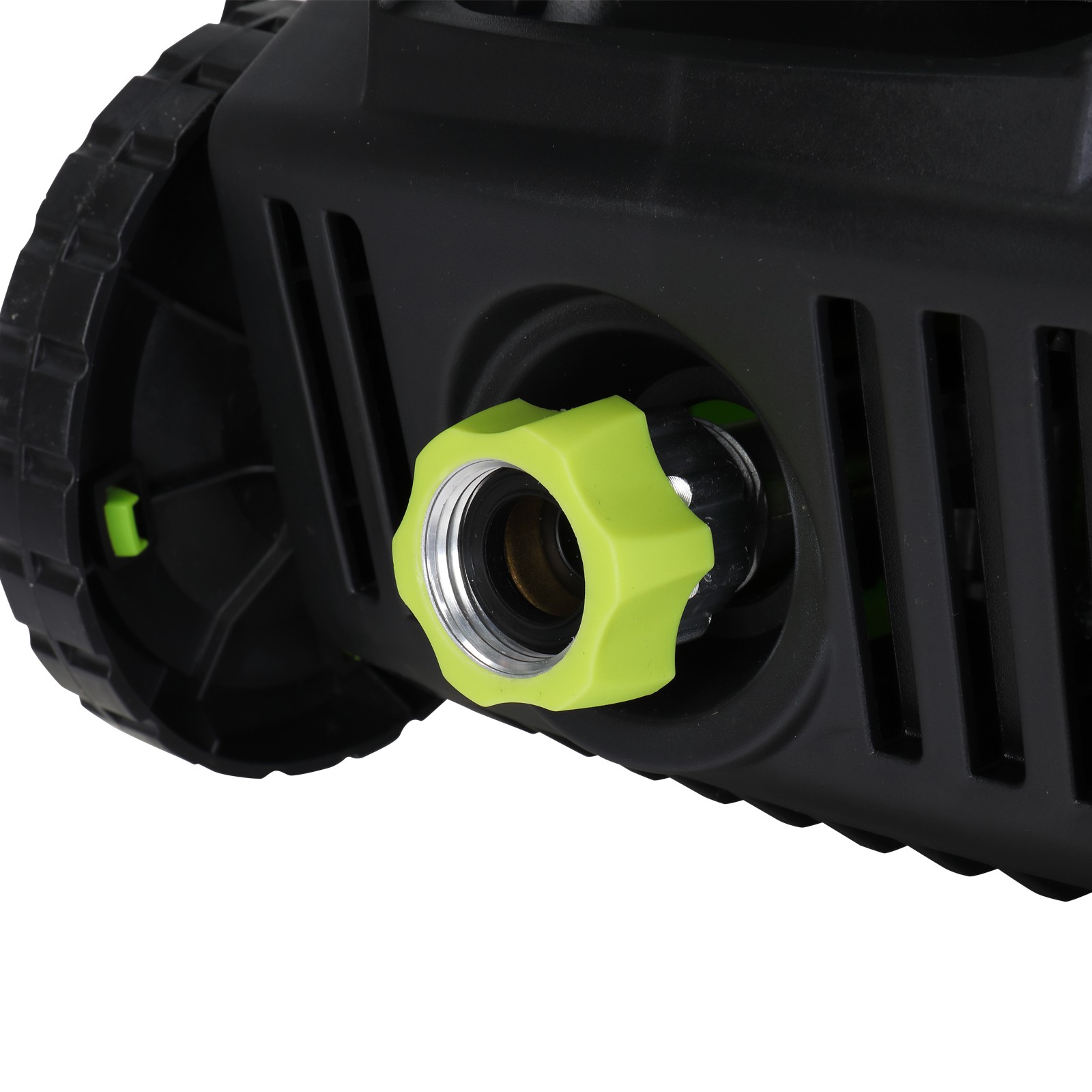 Portable Pressure Washer 4500PSI Max with 4 Nozzles and Telescopic Handle Green