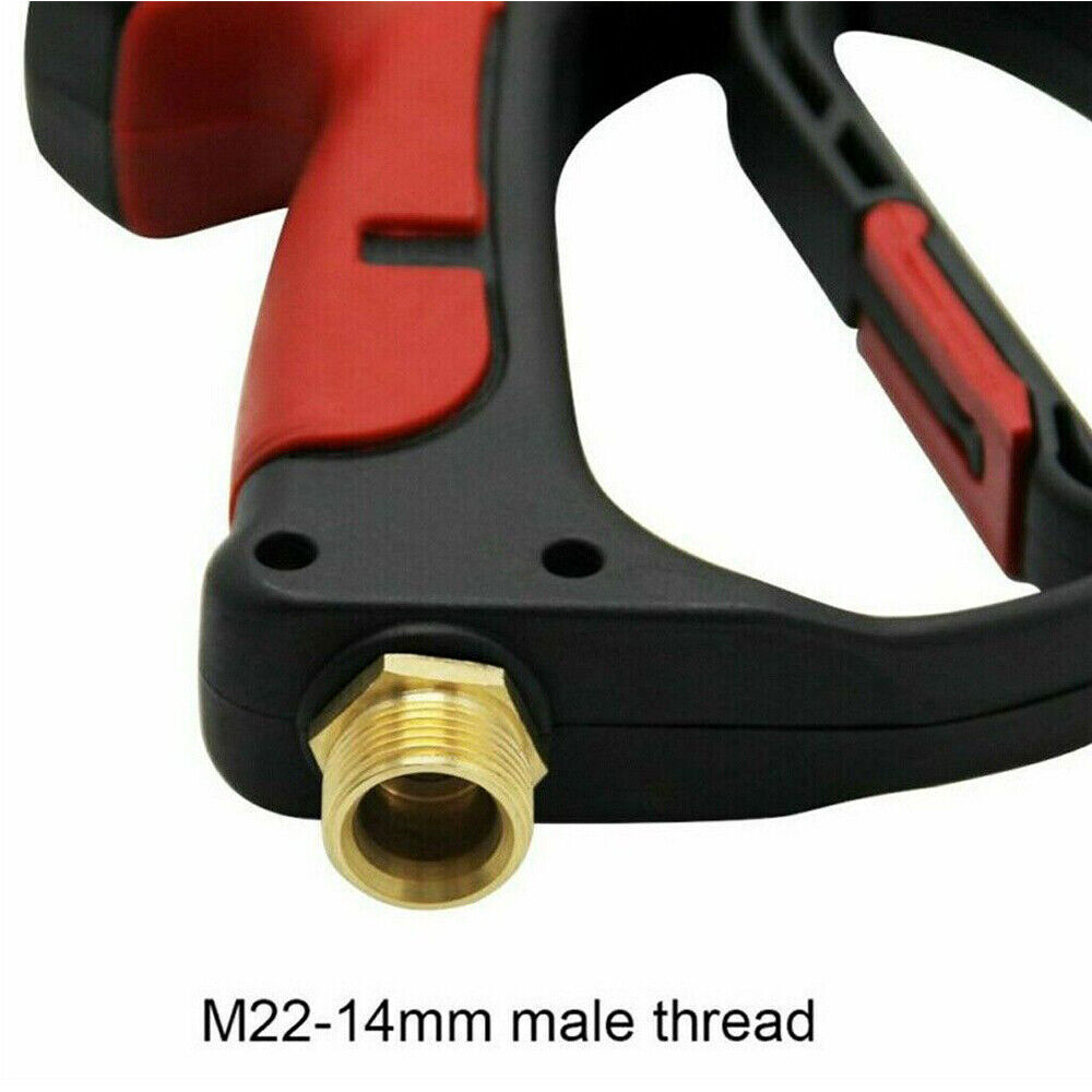 High Pressure 4000PSI Car Power Washer Gun Spray Wand Lance Nozzle Hose Kit M22