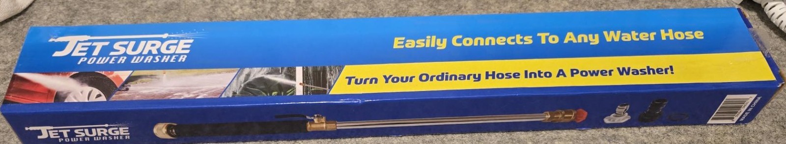 Jet Surge High Pressure Power Washer Wand Hose Attachment