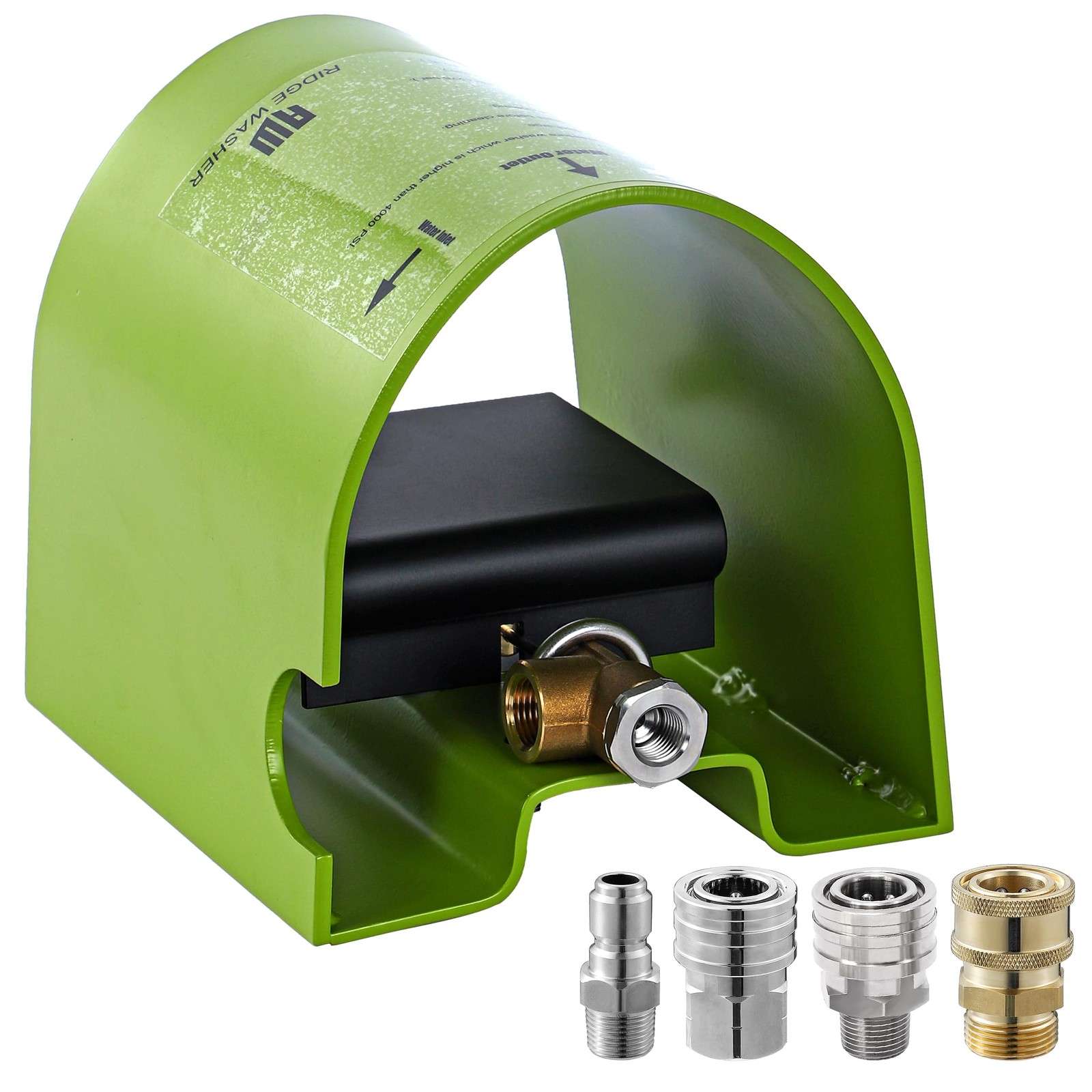 Foot Valve Sewer Jetter Kit for Pressure Washer, Power Washing Ball Valve, 40