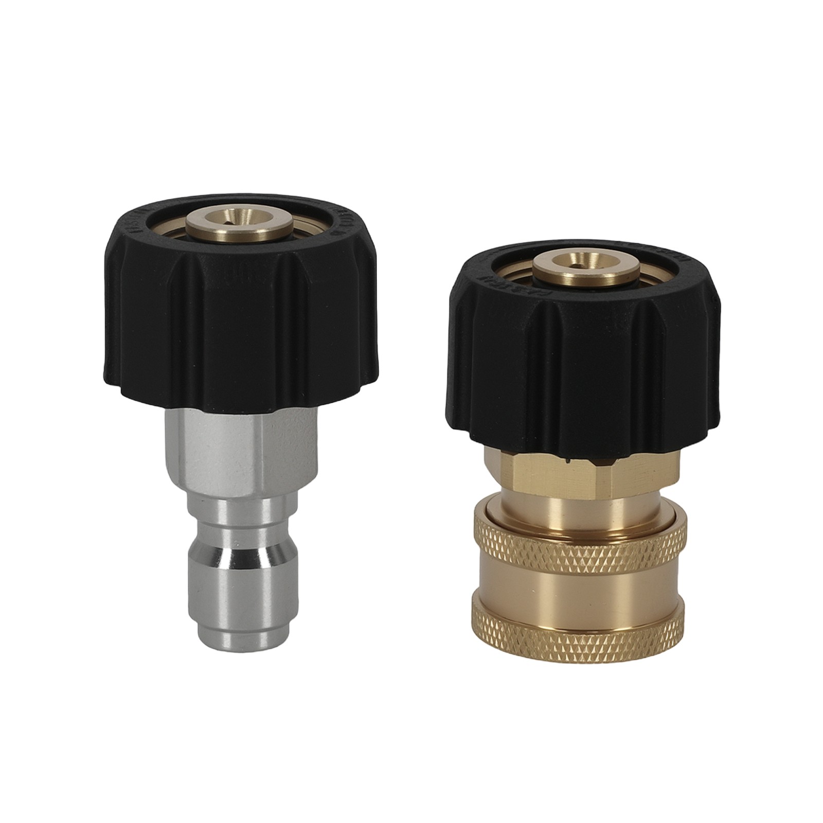 Brass Pressure Washer Adapter M22-14mm Female 3/8″ Quick Connect 5000 PSI