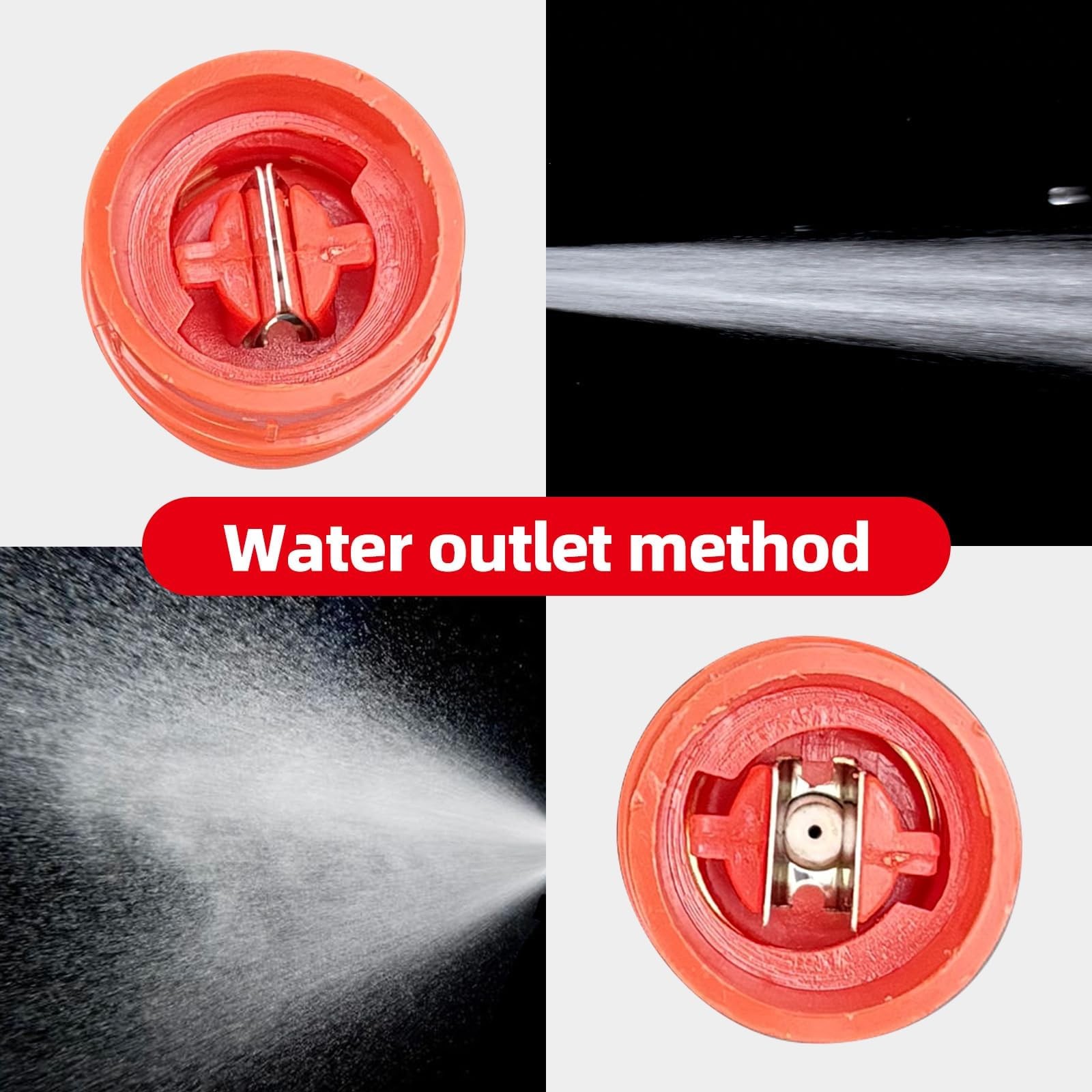 Adjustable Pressure Washer Nozzle Tips, 1/4 Inch Quick Connect