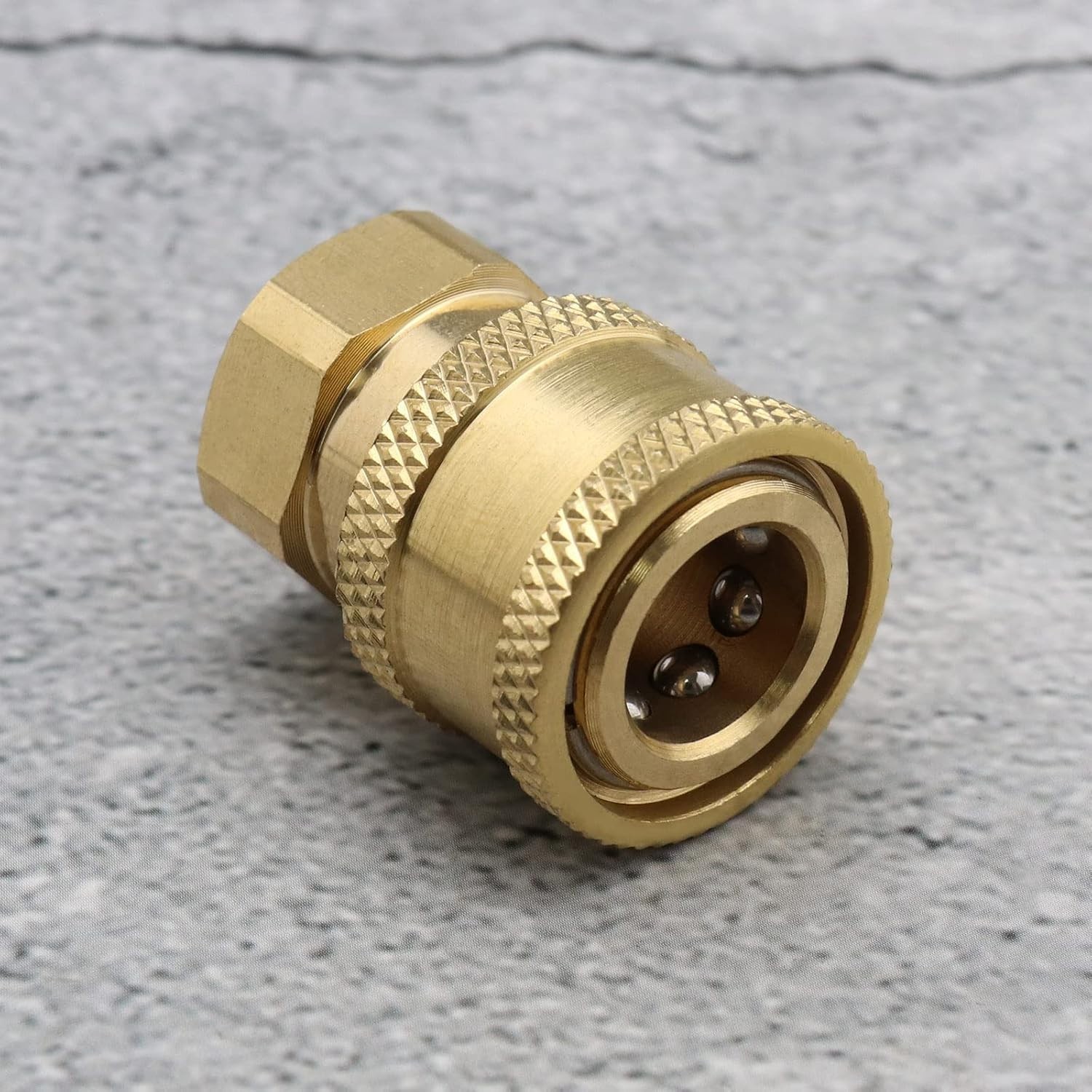 Set of 2 Pressure Washer Adapter 1/4 Inch Quick Connector to M14 Thread Fitti…