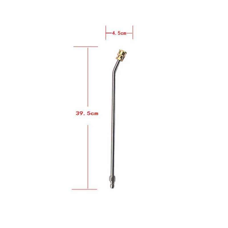 Pressure Washer Extension Rod Lance Set 4000PSI Spray Gun with 1/4 Inch Quick Co