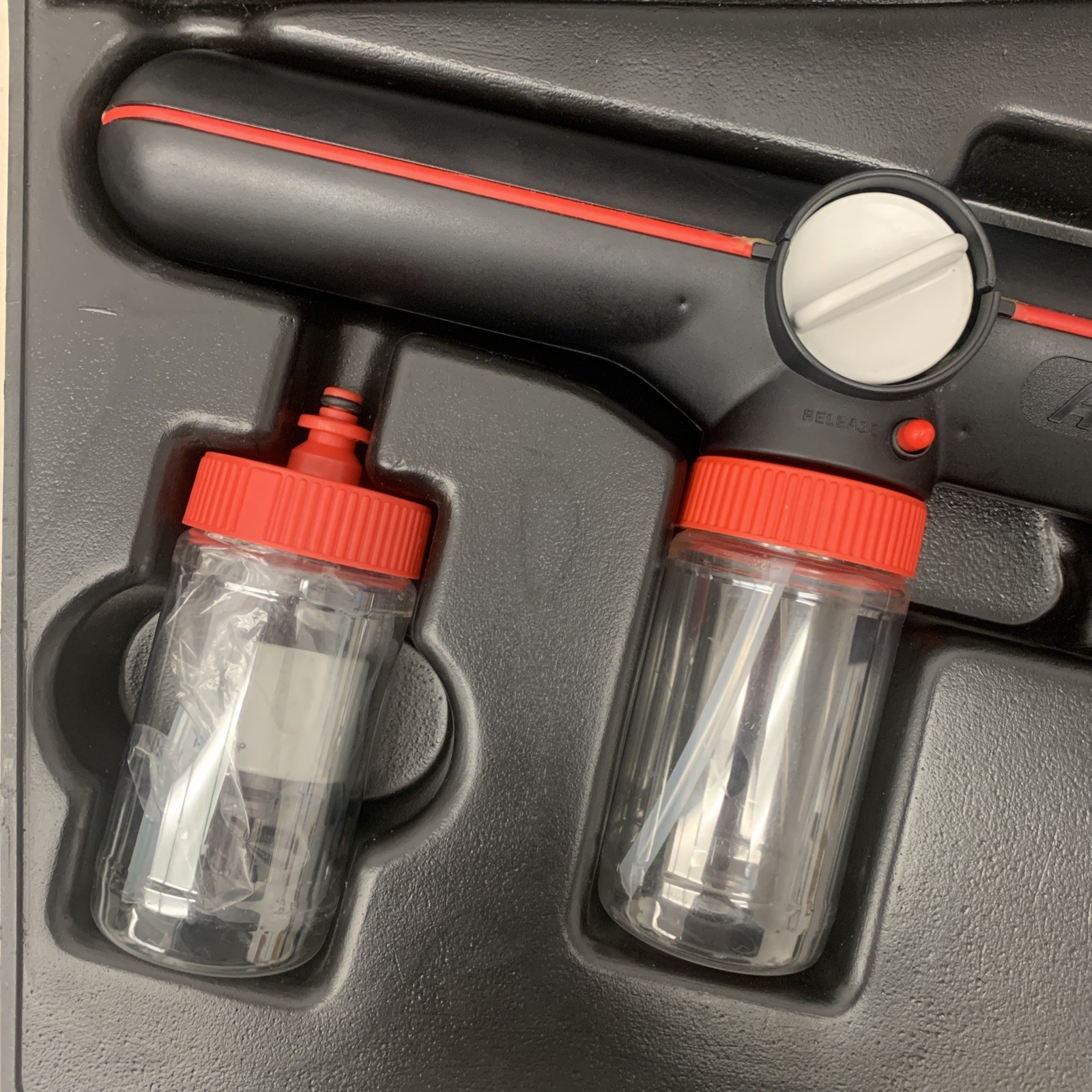 Accuwash Power Washer Car Detailing Spray Gun & 2 Bottles with Case Box Set