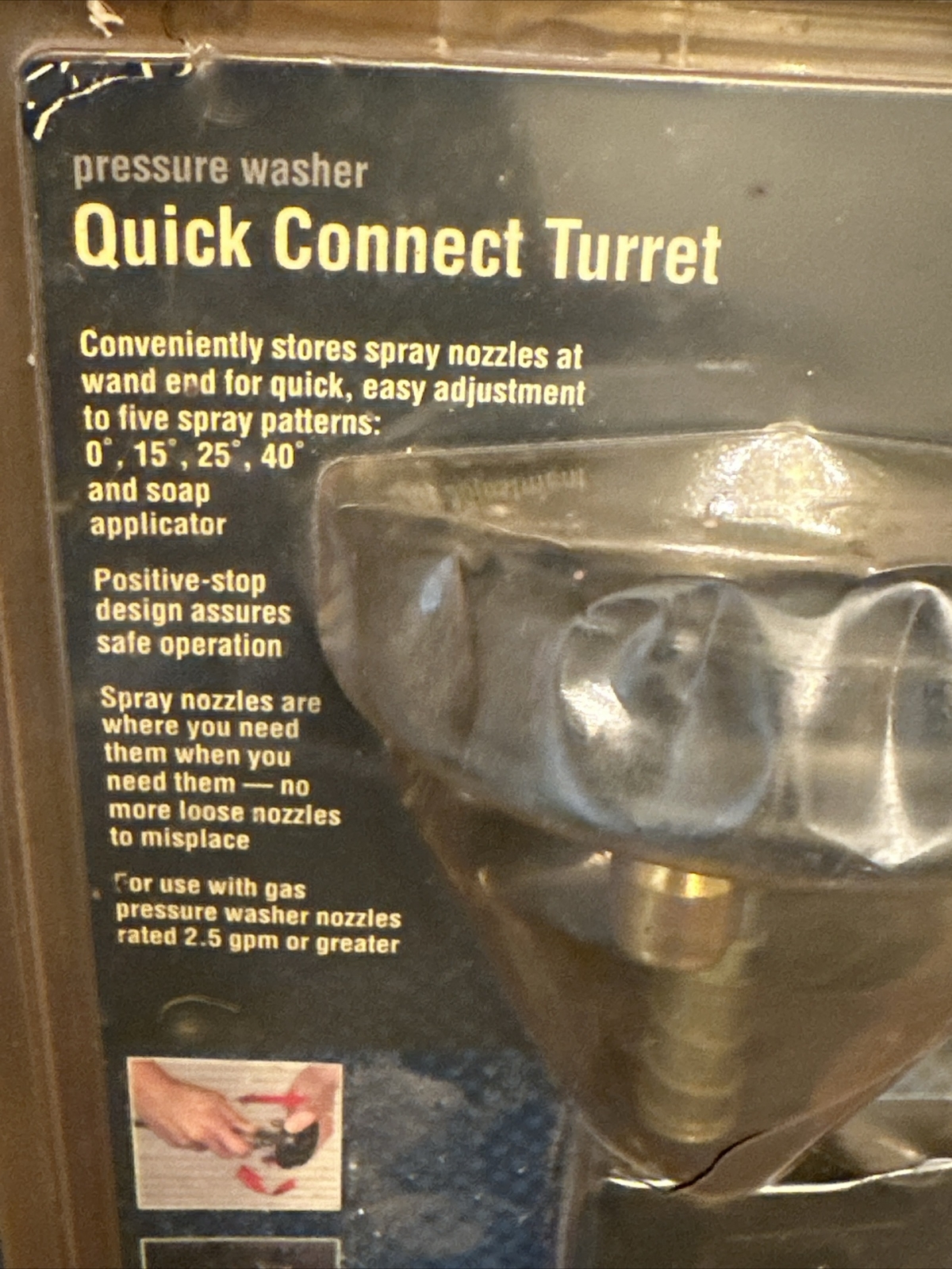 New 5-in-1 SPRAY NOZZLE Turret fits Excell Devilbiss Commercial Premium EXA145