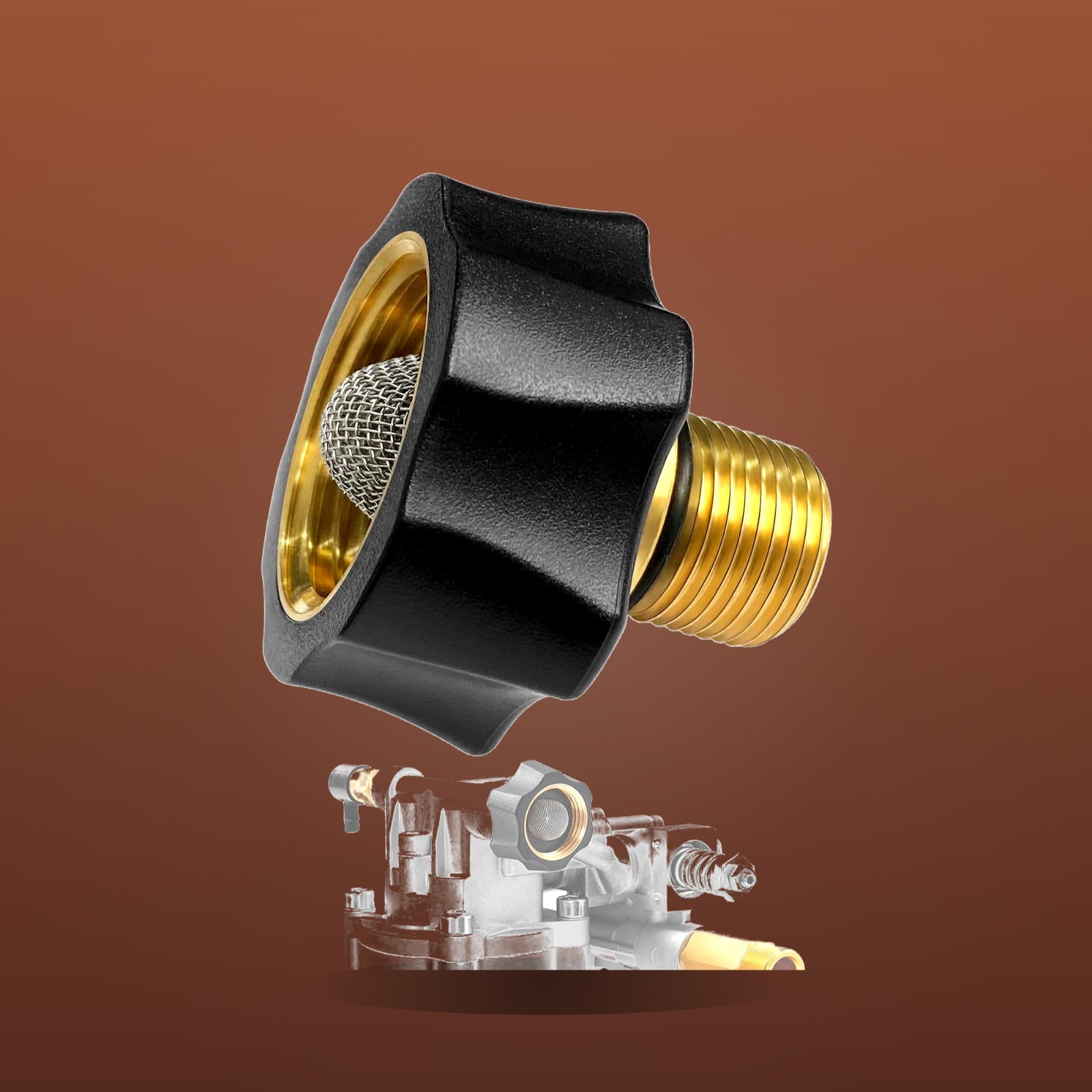 7112362 Water Inlet Fitting for Simpson Pressure Washer Pump Parts, Fits Mult../