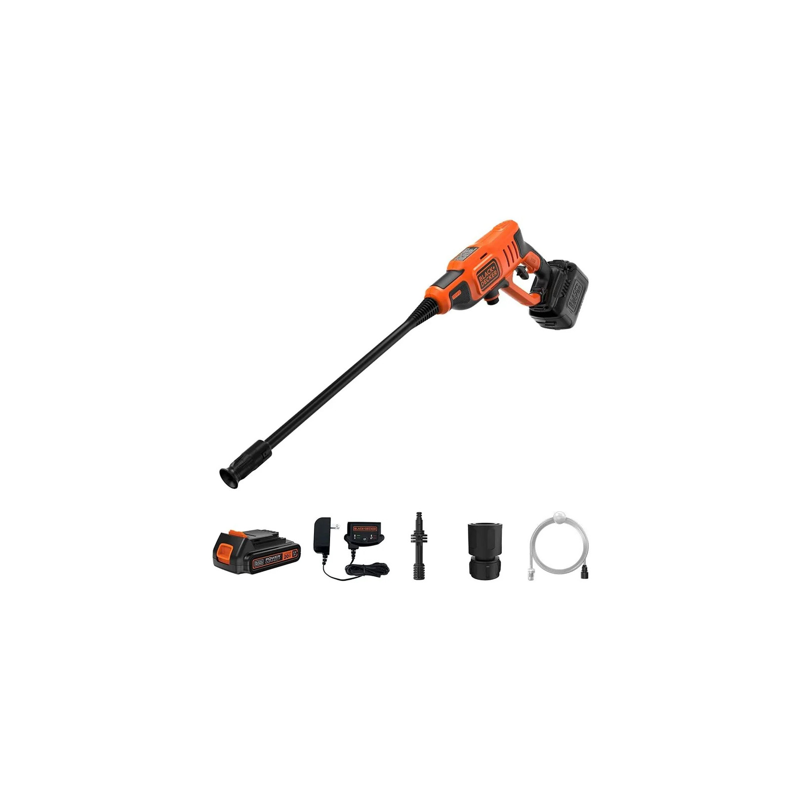 BLACK+DECKER 20V MAX* Pressure Washer, 350 PSI – BCPW350C1