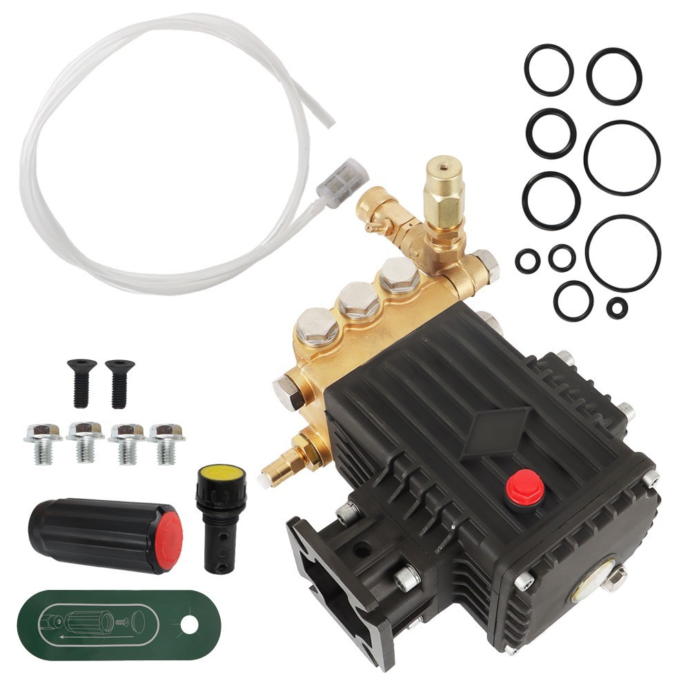 Pressure Washer Pump Replacement 3000 PSI 3.1 US GPM 3/4-in Horizontal Shaft New