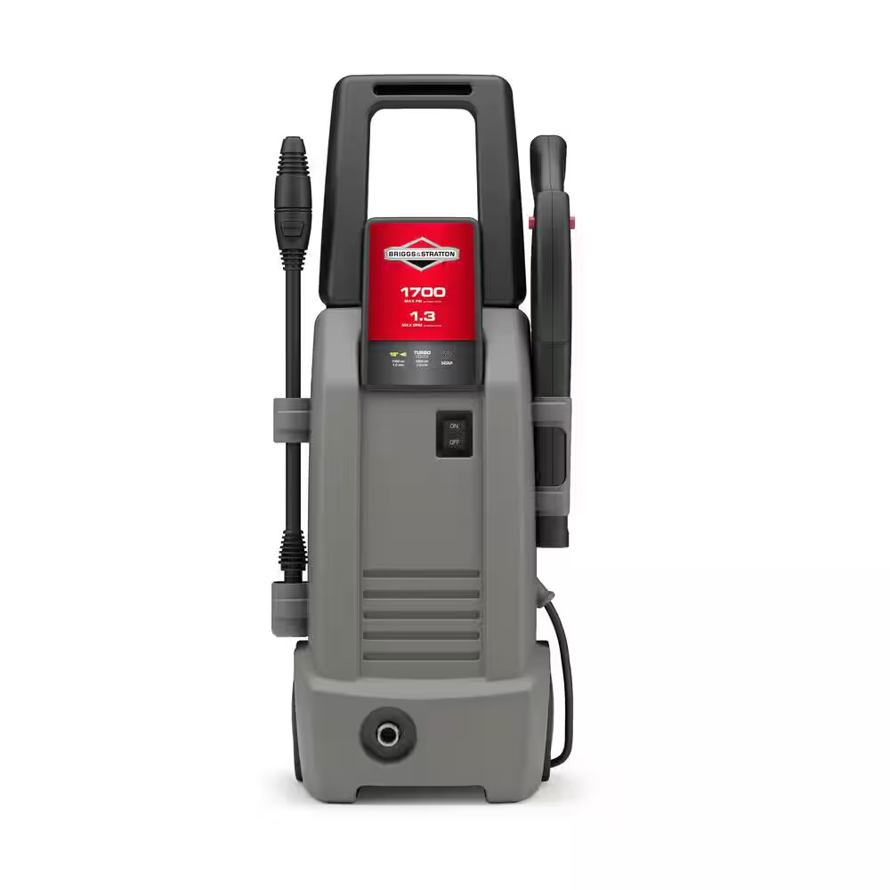 1700 PSI 1.3 GPM 13.75 Amp Electric Cold Water Pressure Washer