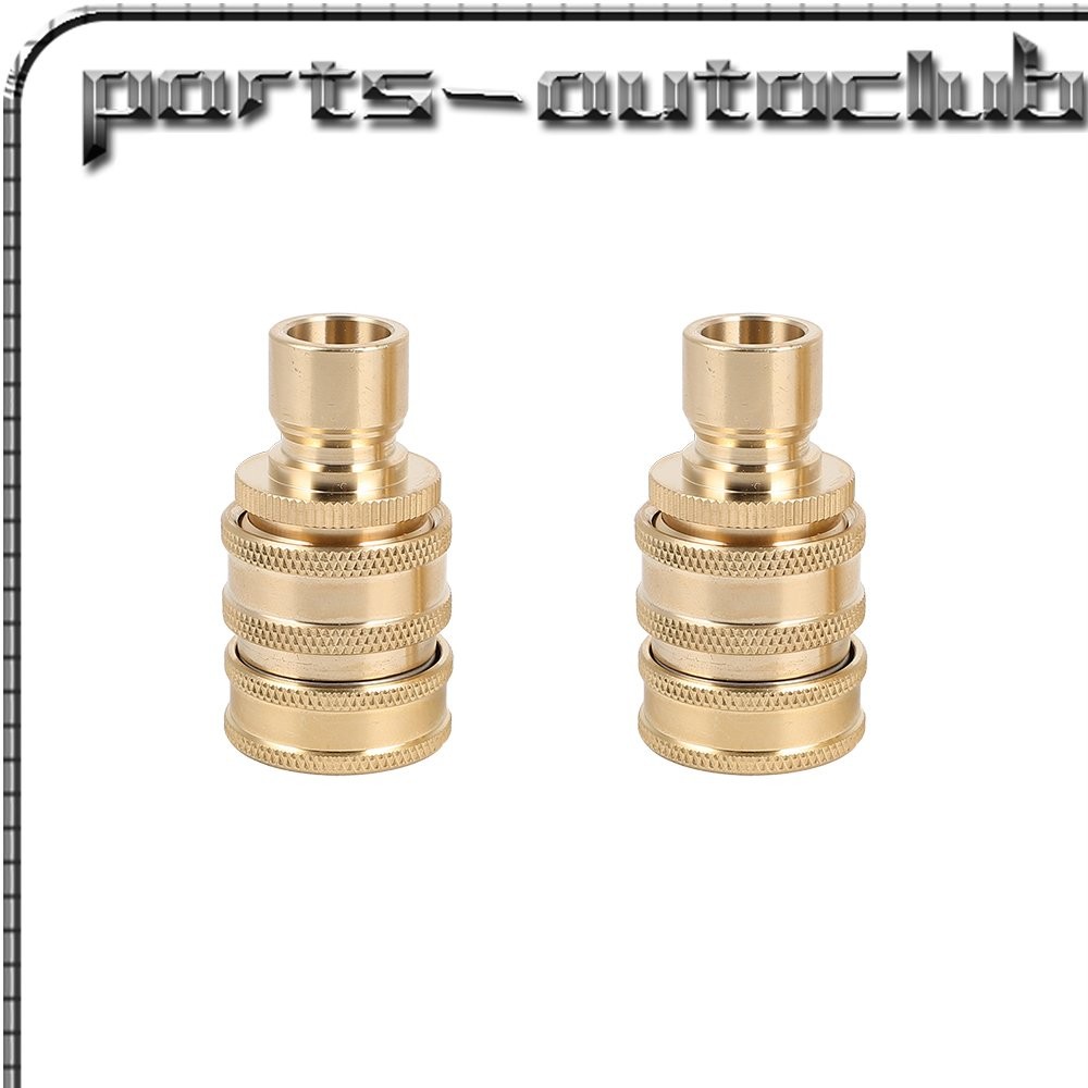 3/4″ Garden Hose Quick Connect Water Solid Brass Female Male Connector Set New