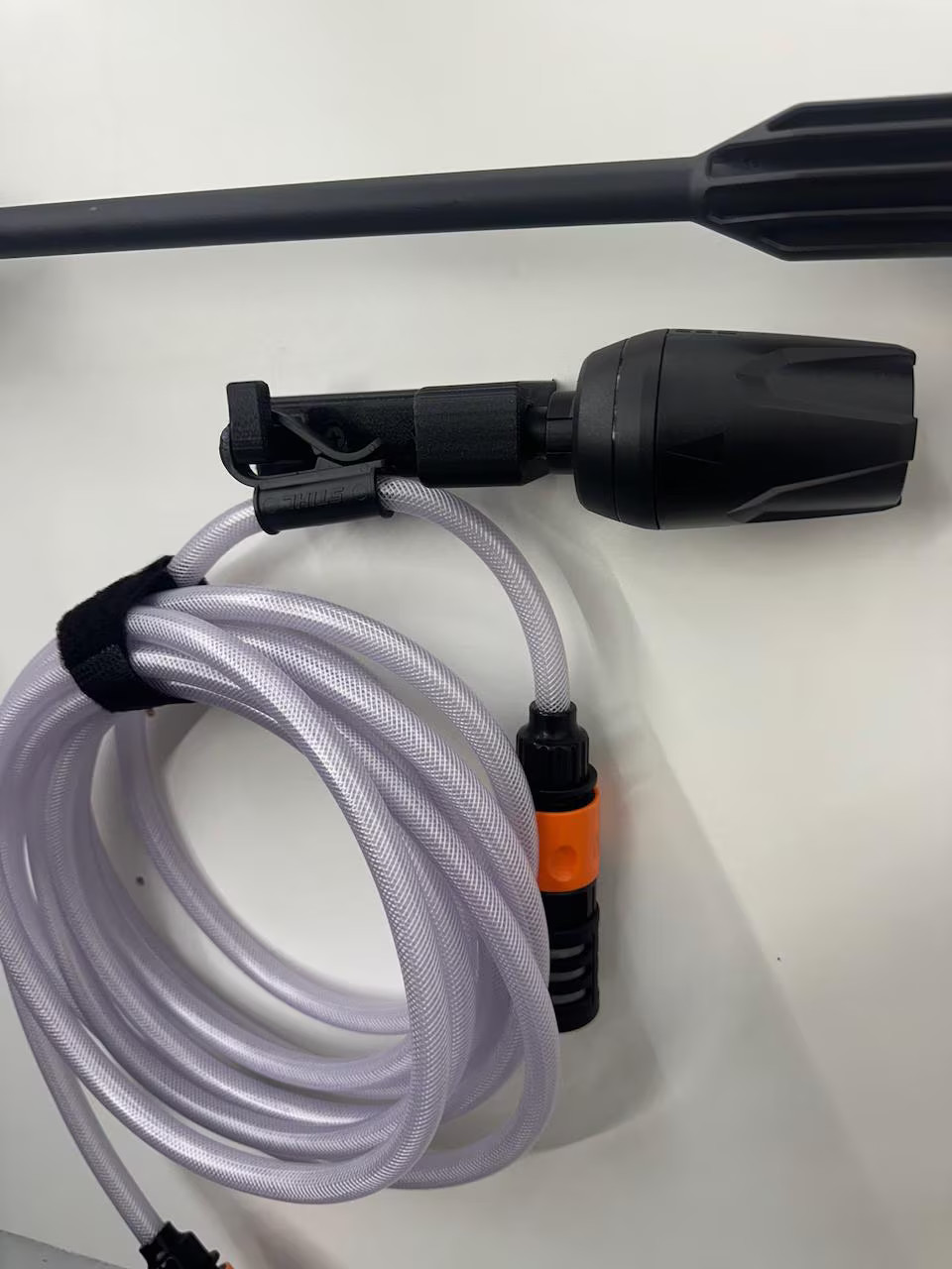 3D Printed STIHL RCA20 Pressure Washer Wall Mount with Hose Holder