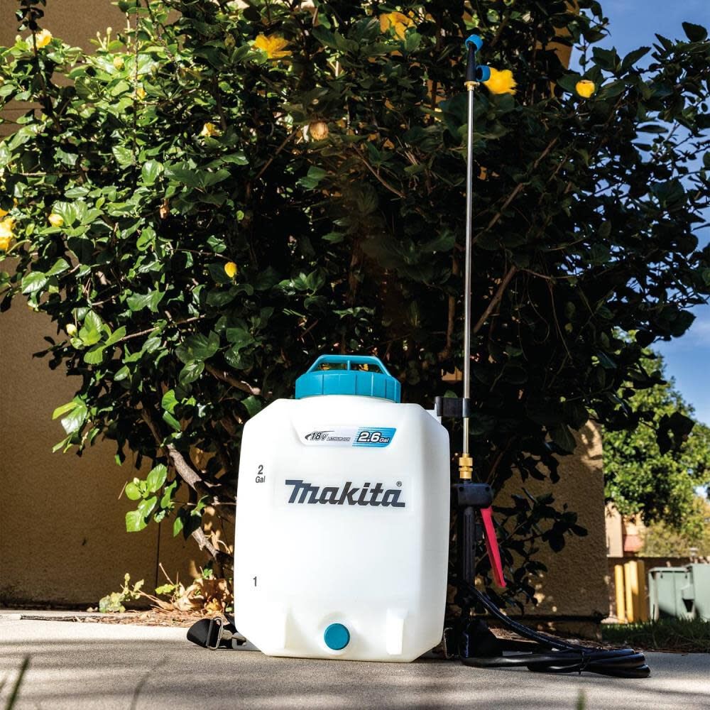 Makita 18V Lxt Lithium-Ion Cordless 2.6 Gallon Backpack Sprayer Kit (4.0Ah)