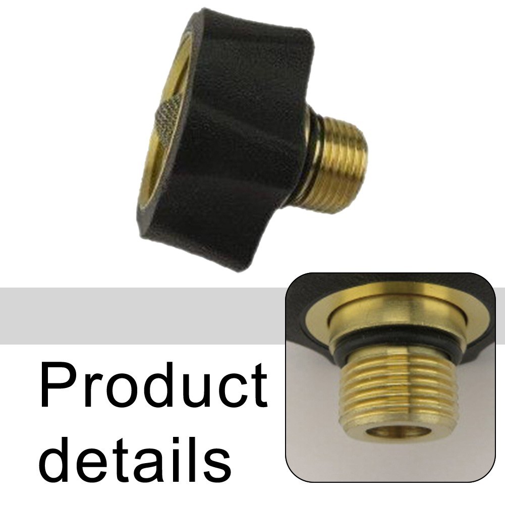 Anodized Aluminum Water Inlet Fitting for Pressure Washing Applications