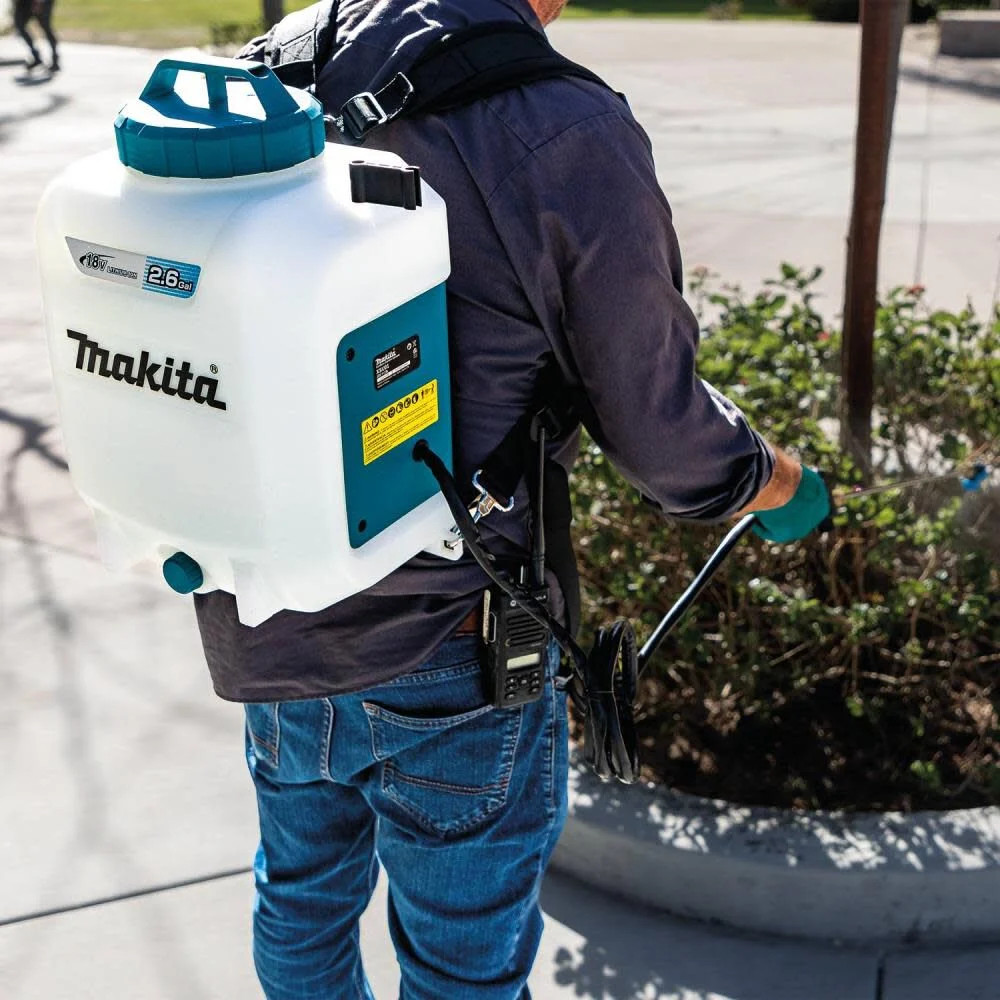 Makita 18V Lxt Lithium-Ion Cordless 2.6 Gallon Backpack Sprayer Kit (4.0Ah)