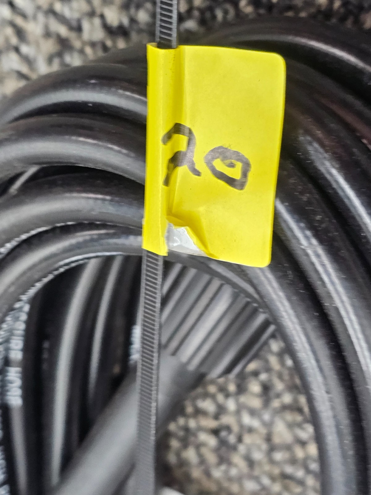 5800 PSI High Pressure Hose 20 ft. Black 60°C Max For Pressure Washer Gun