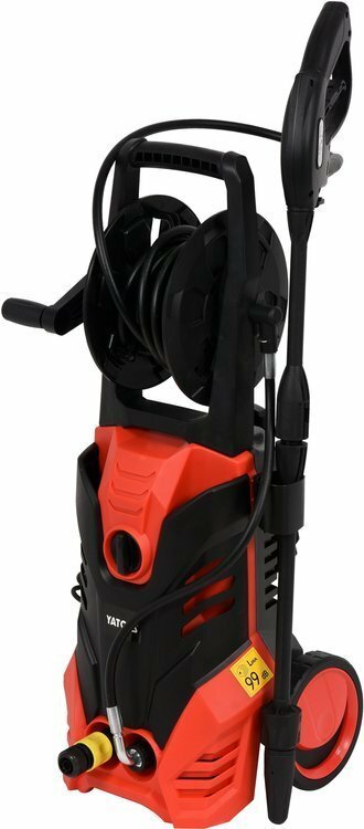 High Pressure Cleaner Terrace Brush Hose Reel 2000W 150BAR 6L/M 2KW Mobile