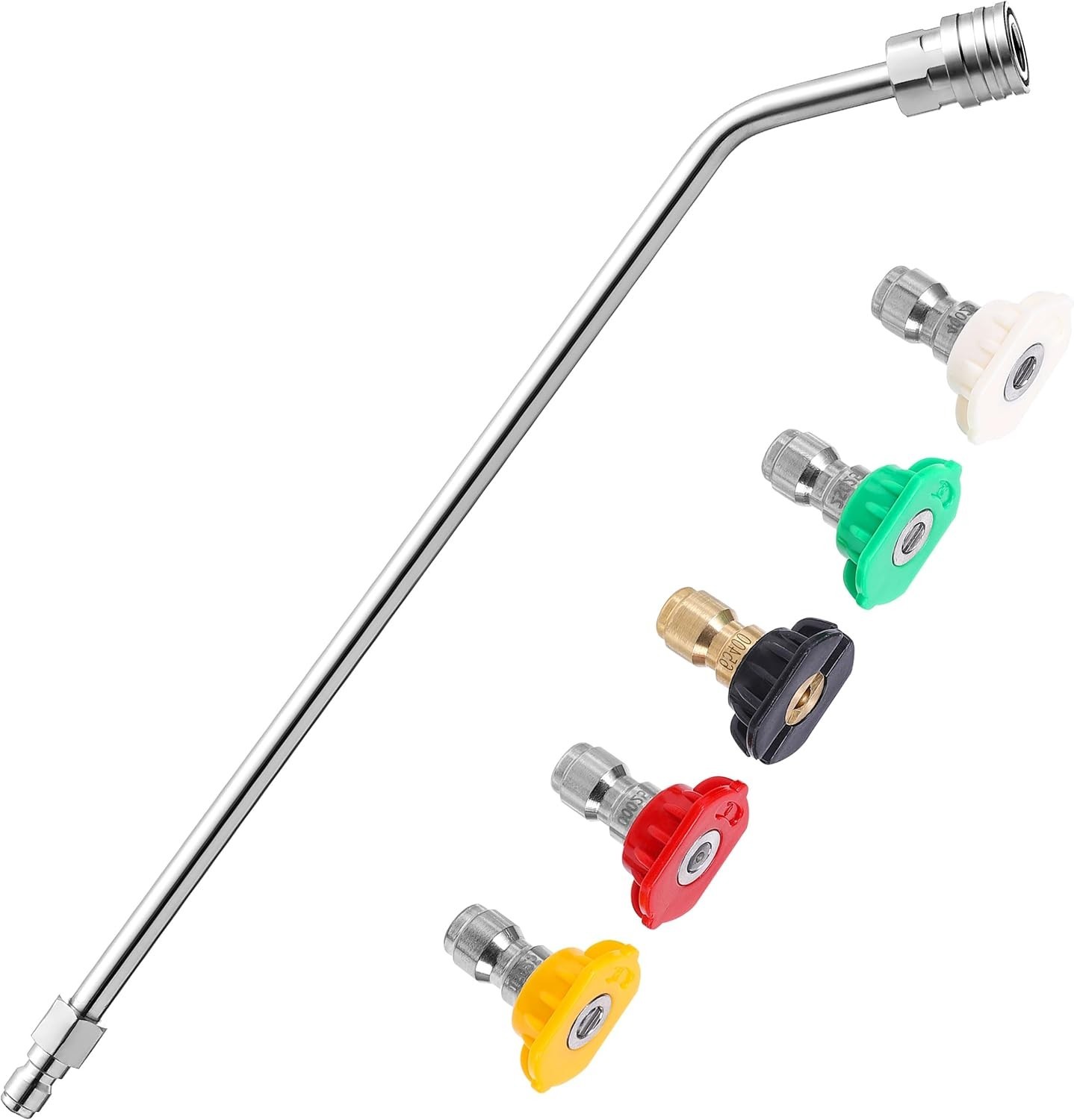 Multi-Functional 45° Curved High Pressure Wand for Ultimate Cleaning Efficiency