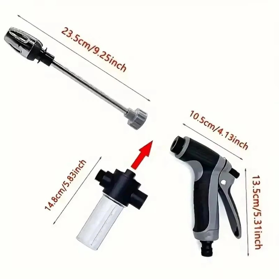 Aquoxis Cordless Cleaning Device Converts Garden Hose to Pressure Washer