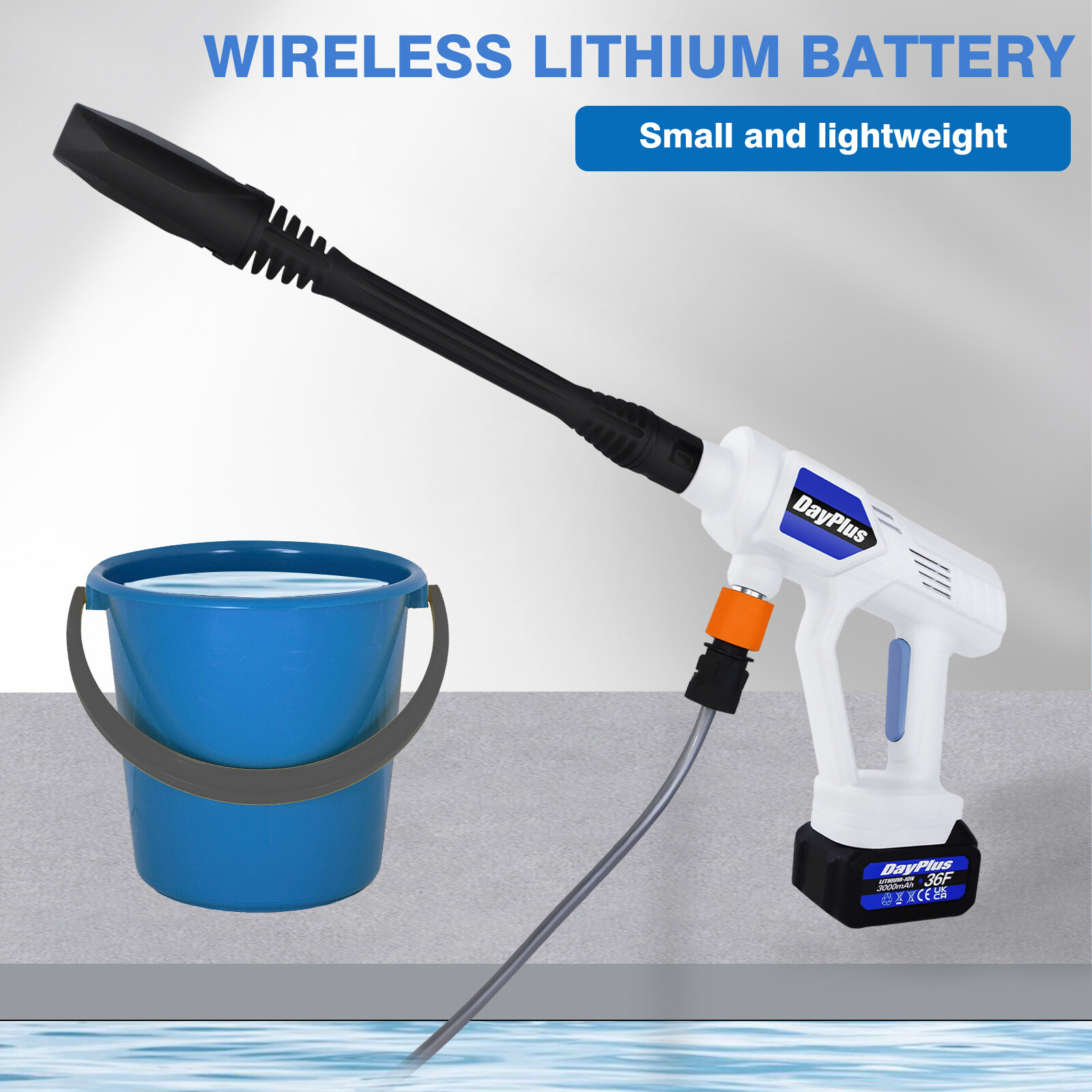 Powerful Car High Pressure Washer Jet Water Wash Gun For Makita 18V Battery