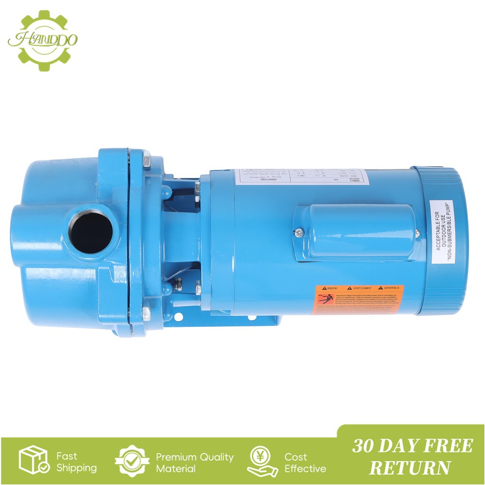 GT15 Self-Priming Centrifugal Water Well Irrigation Sprinkler Pump 115/230Volt