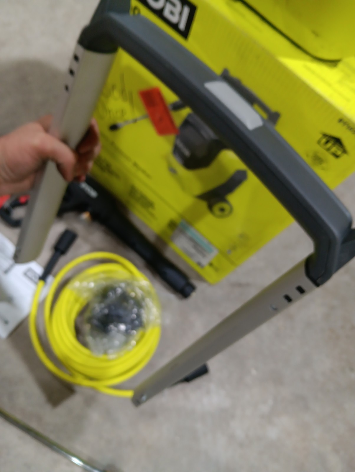 RYOBI 2100 PSI 1.2 GPM Electric Cold Water Pressure Washer RY142012 – Used Once!