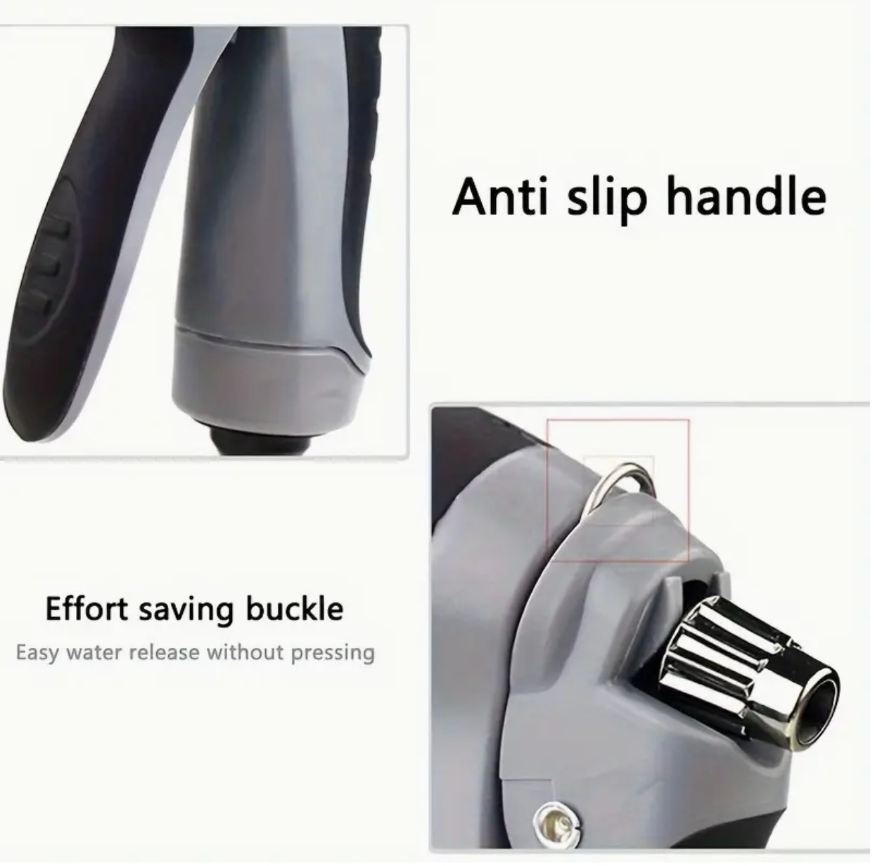 1-Pack High Pressure Car Washing Water Gun, Multi-Purpose Garden Hose Nozzle