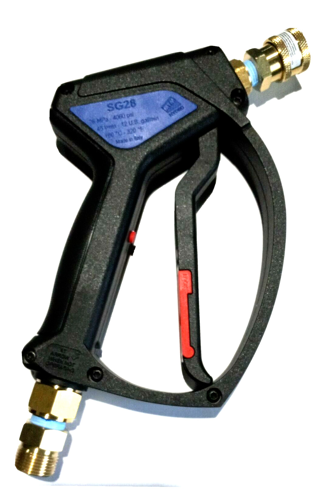 M22-15mm TWIST CONNECT- MTM SG 28 POWER WASHER GUN 1000-4000psi Sun Joe