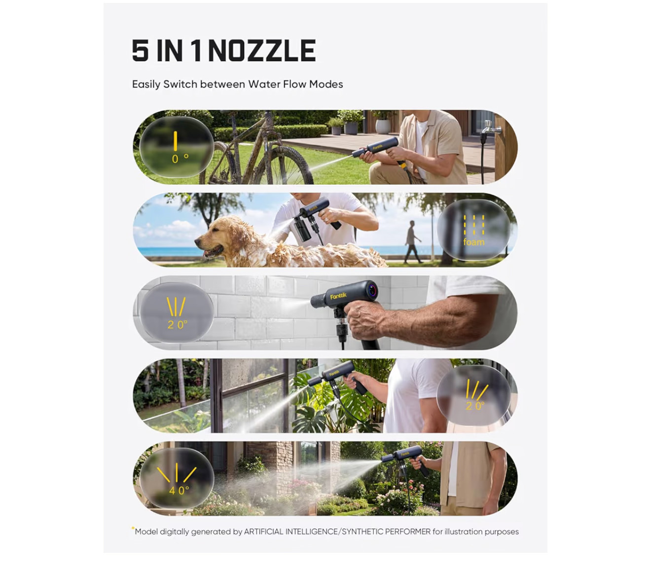 Fanttik cordless washer