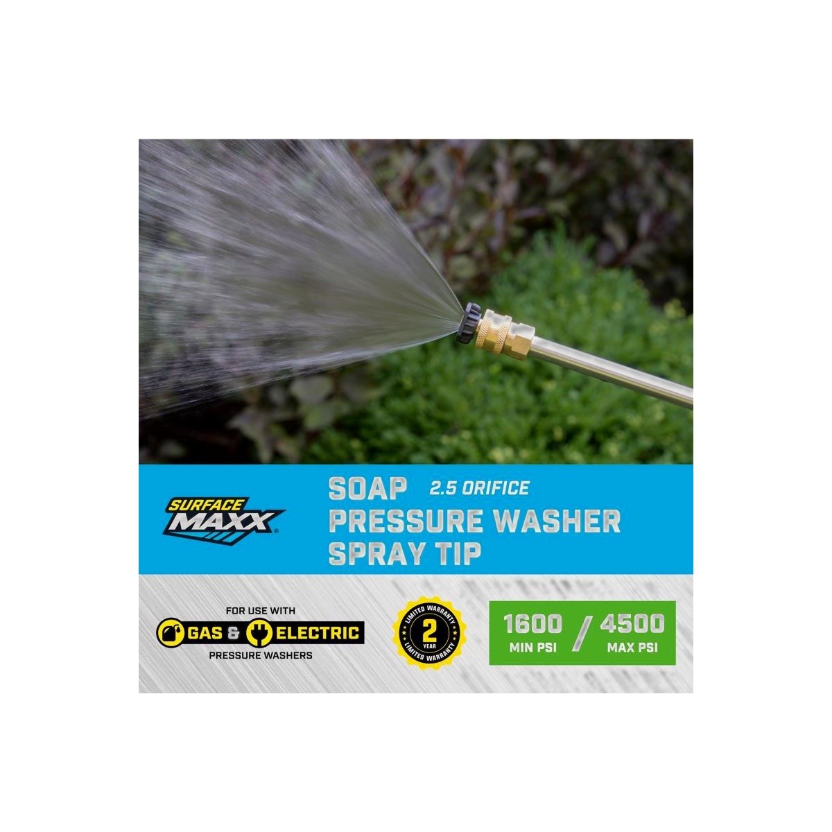 SurfaceMaxx Soap Spray Nozzle 4500 psi SGY-PWA88