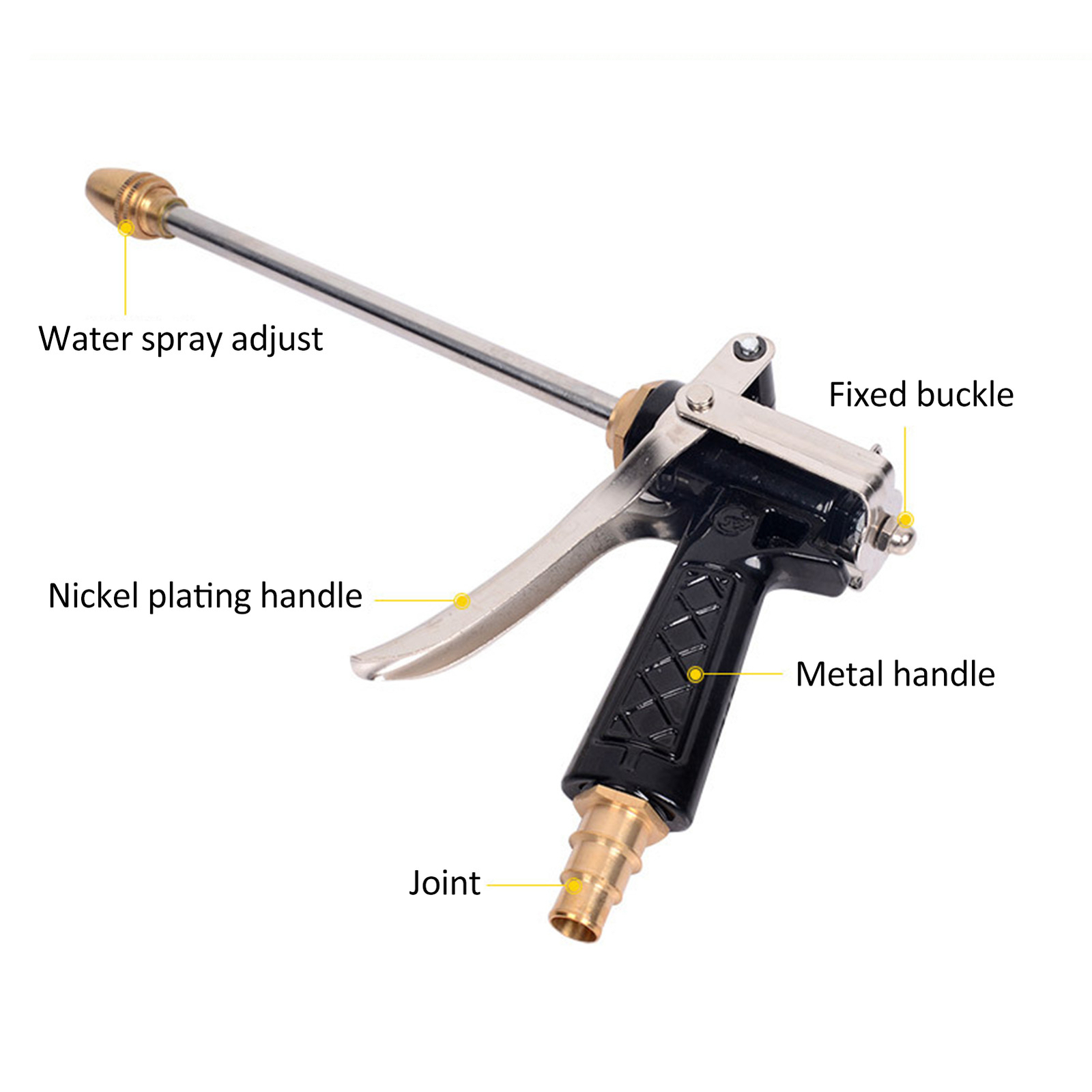 High Pressure Car Wash Pressure Washer 4 Adjustable Modes for H8Y5