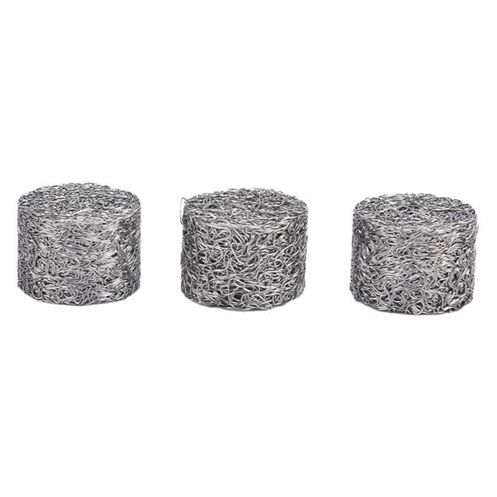 10pcs/set Stainless Steel Foam Mesh Filters Gauze Filter 14*11mm