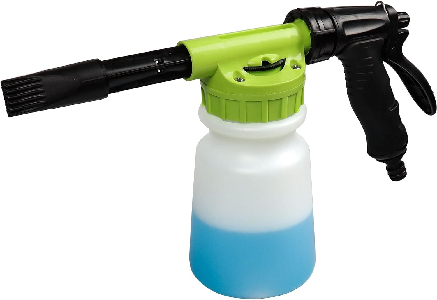 Foam Cannon for Garden Hose，Adjustment Ratio Dial Foam Gun,Car Wash Soap Spray F