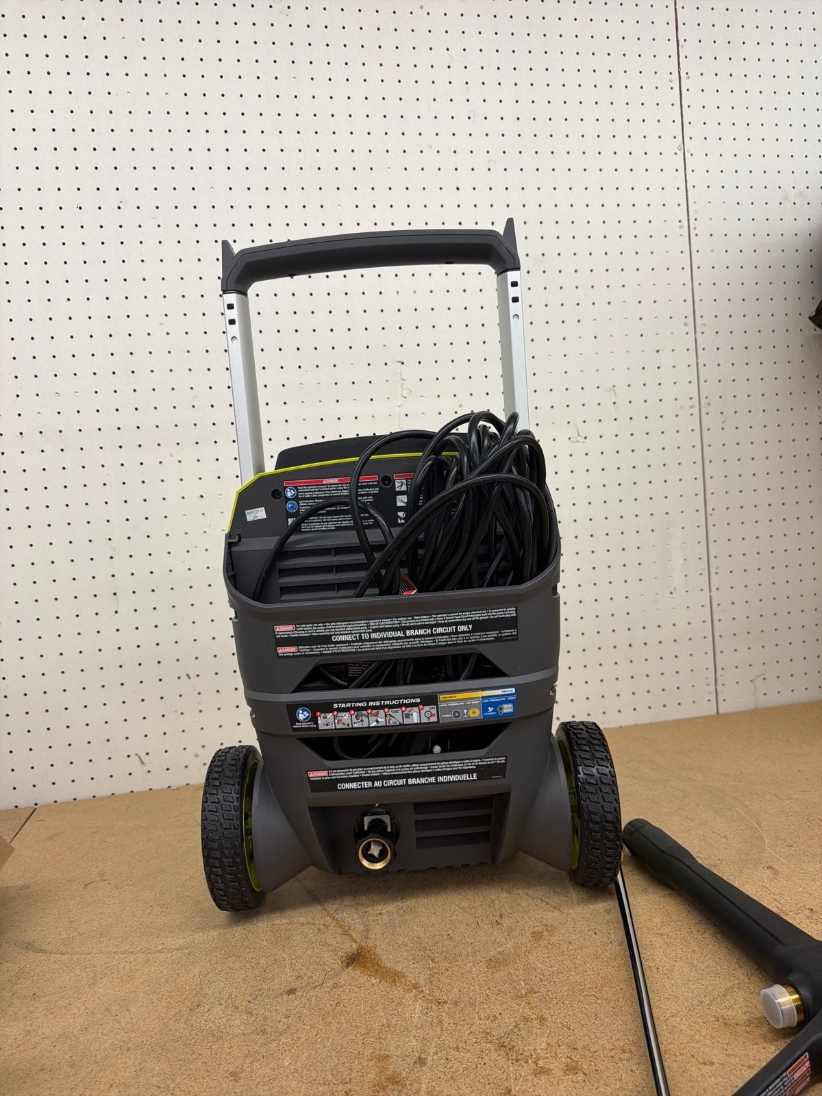 RYOBI 2100 PSI 1.2 GPM Cold Water Electric Pressure Washer MISSING SEE PICS
