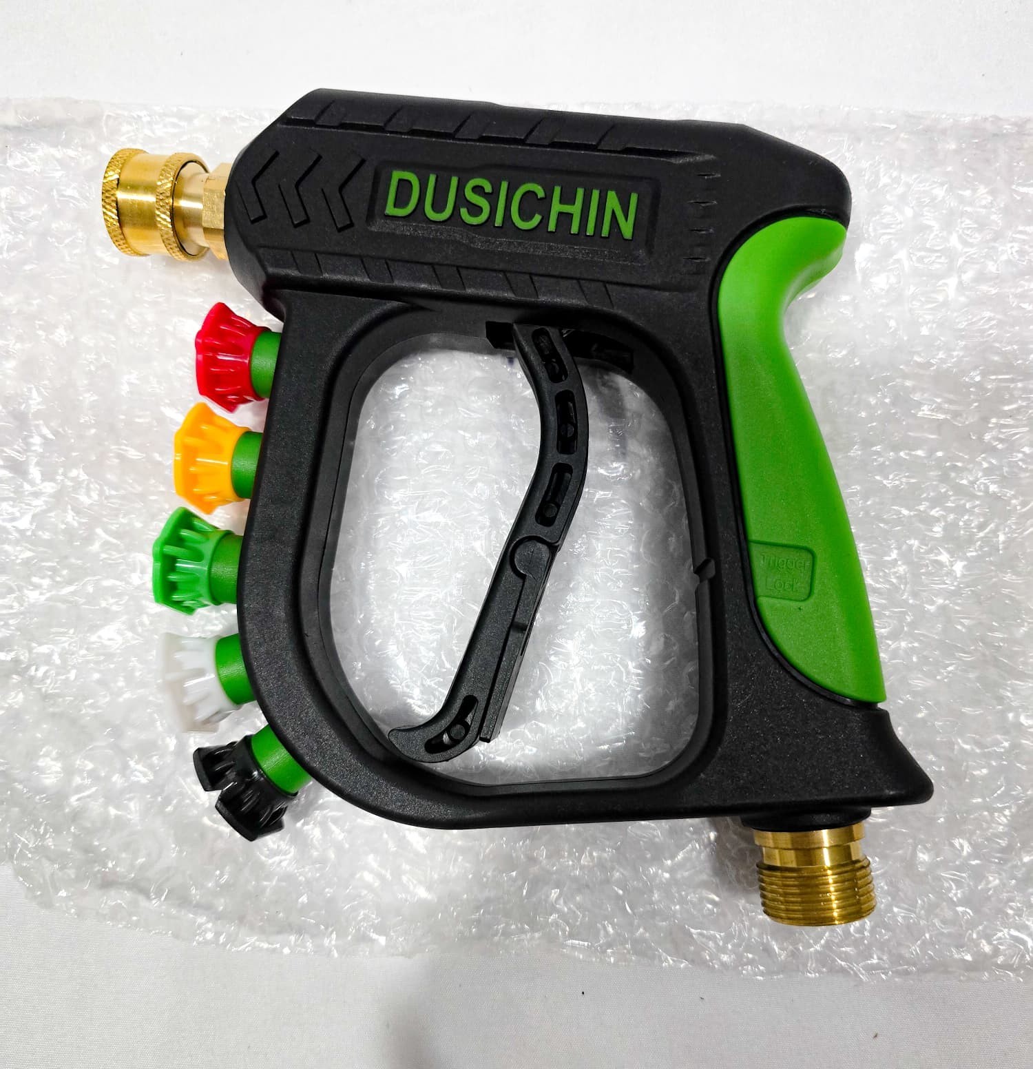 DUSICHIN Pressure Washer Short Gun 5 Nozzle Tips (A2)