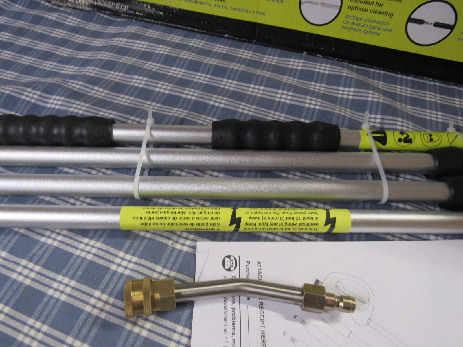 SurfaceMaxx 9 ft. Extended Reach Wand 4000 psi (New Distress Box) FREE SHIPPING.