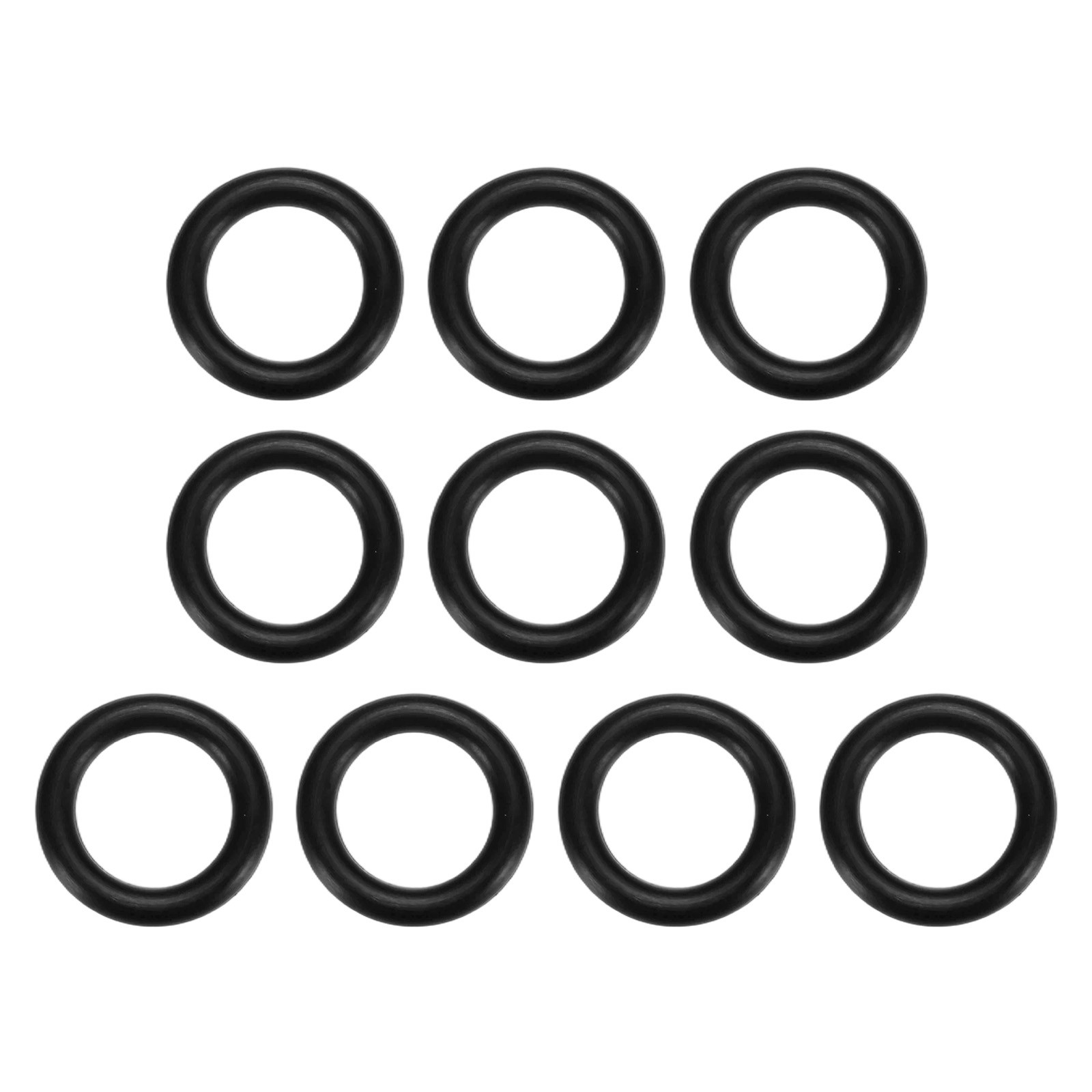 1-Set 3/8″ Nitrile Rubber O Ring Assortment Kit for Gas Connections [Black]