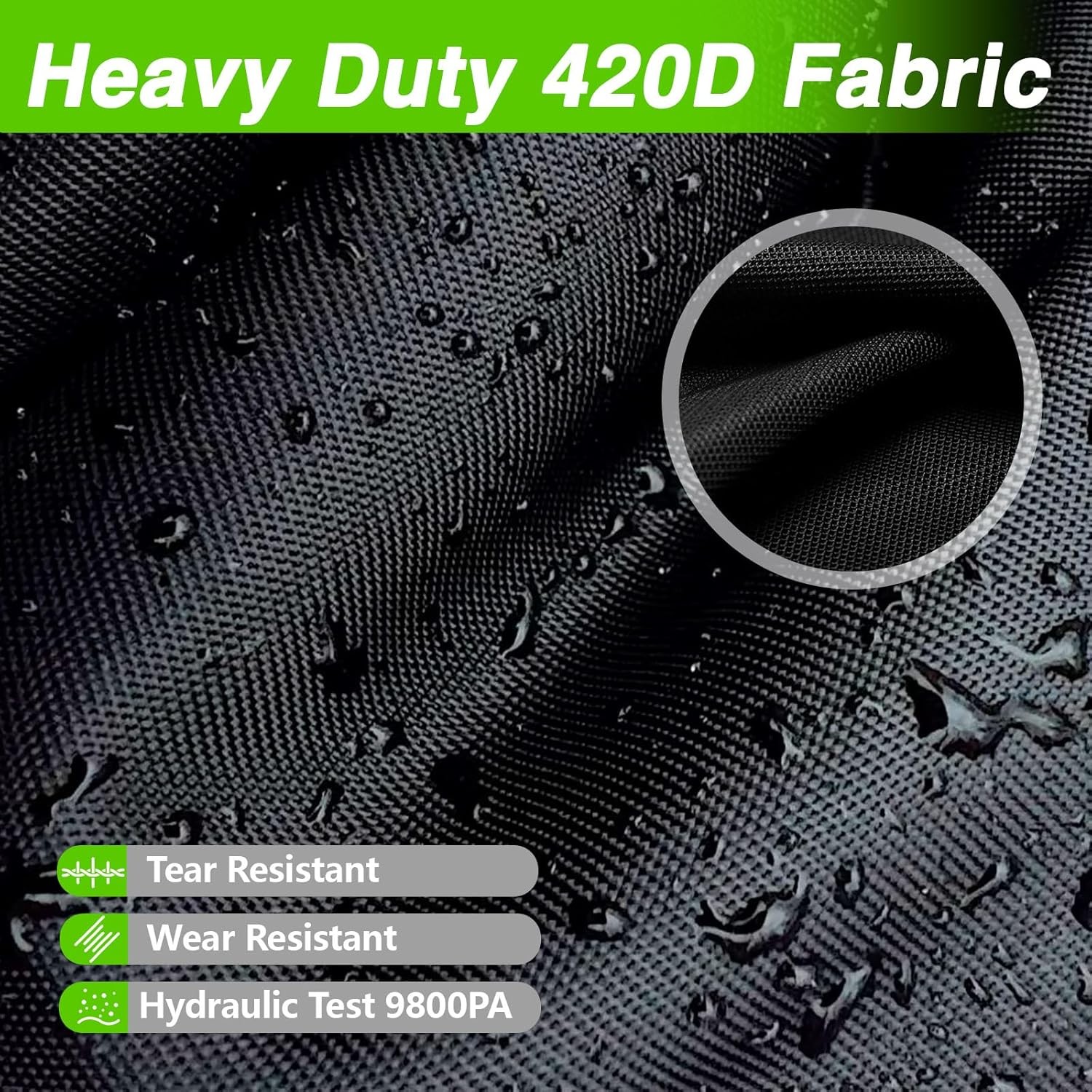 1x Waterproof Pressure Washer Cover for 48″L x 18.5″W x 13.5″H