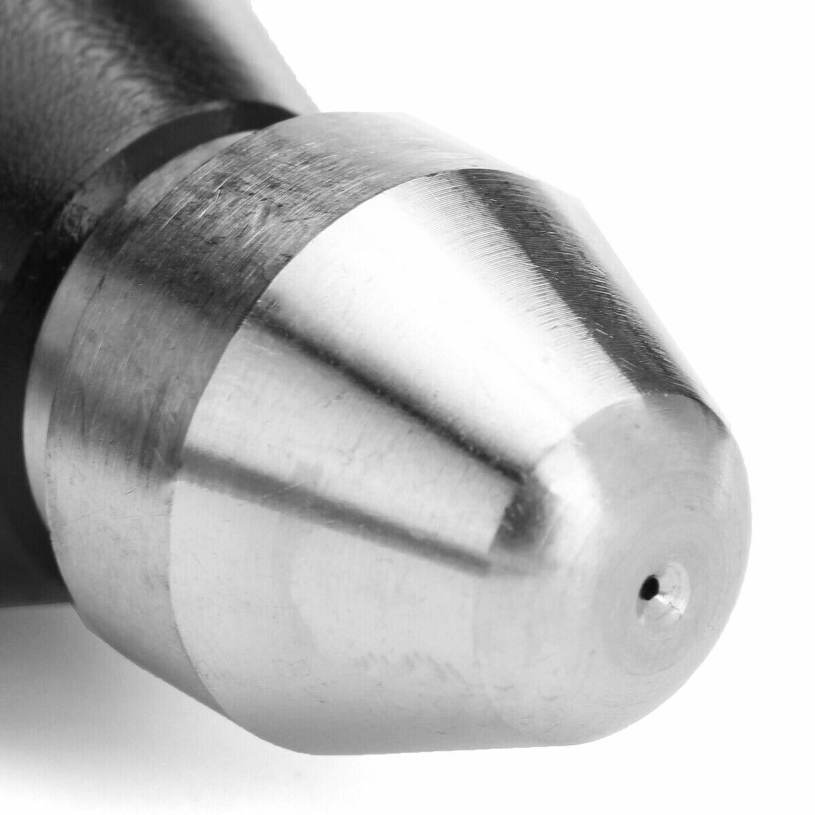 1Pc Pressure Washer Drain Cleaning Jetter Pipe Nozzle Sewer Hose 1 Front 6 Rear