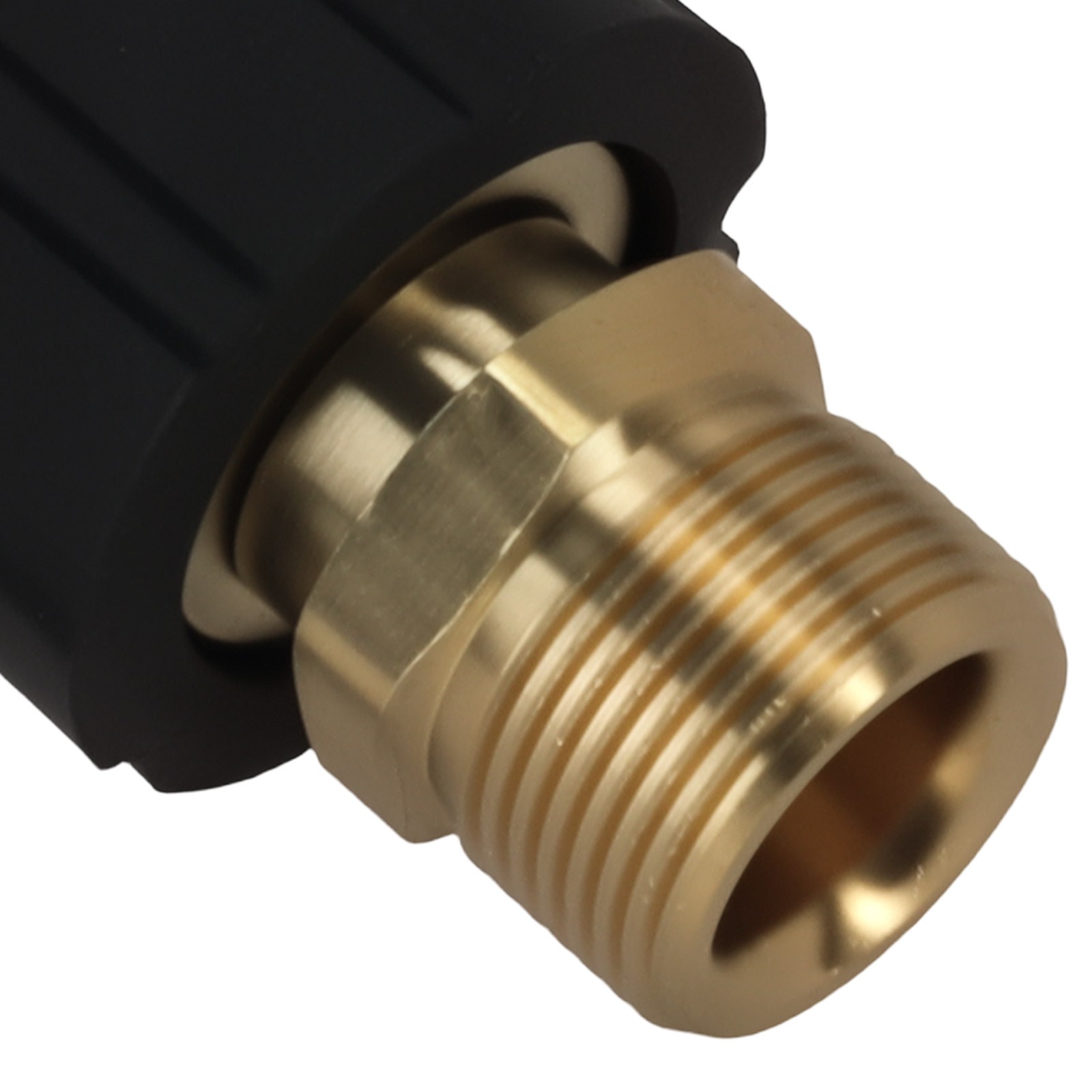 2* Brass Pressure Washer Coupler M22 15mm Female to M22 14mm Male 5000 PSI