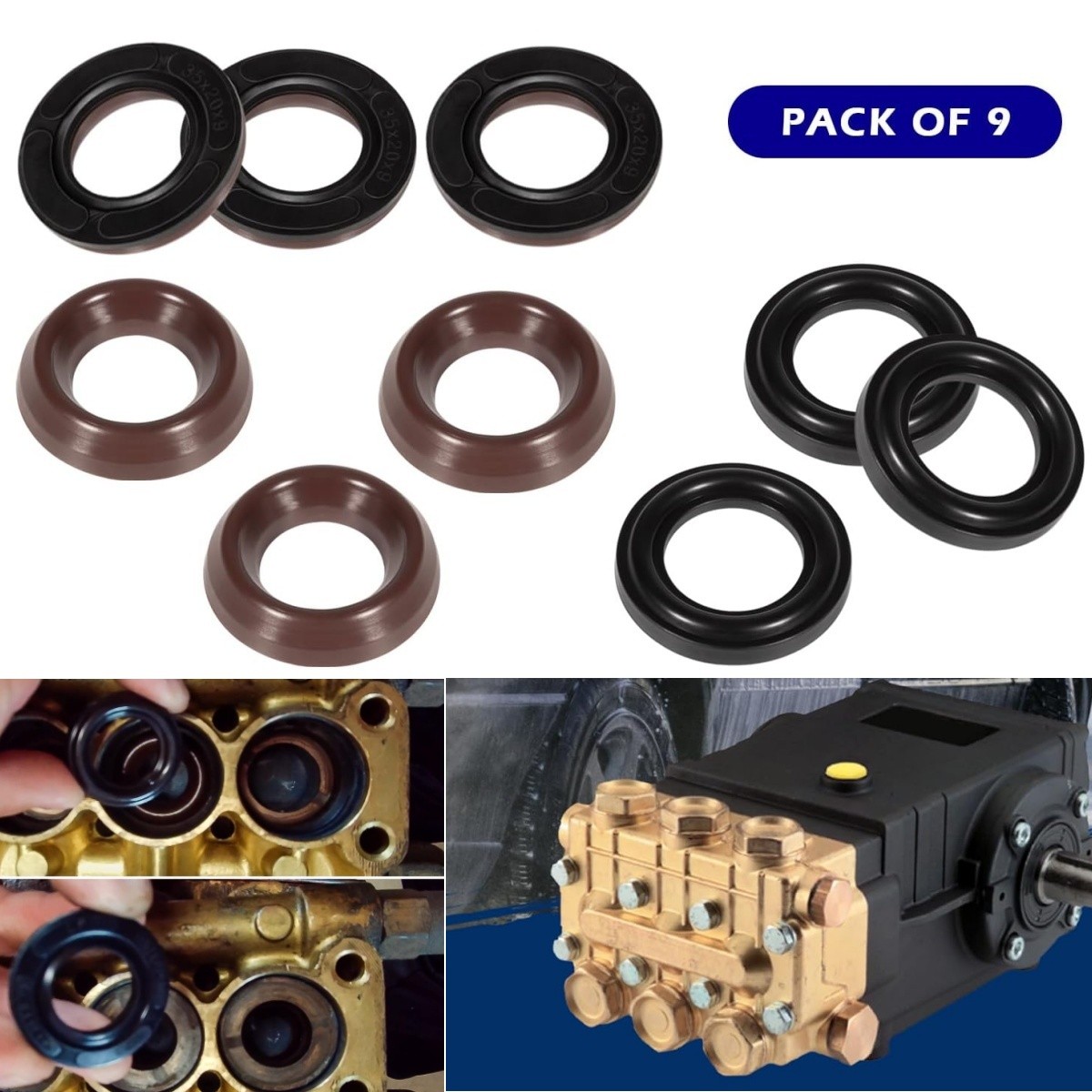 General Pump Rebuild 20mm Kit Kit 69 For General Pump T1011 T2031 T9211 TS2021