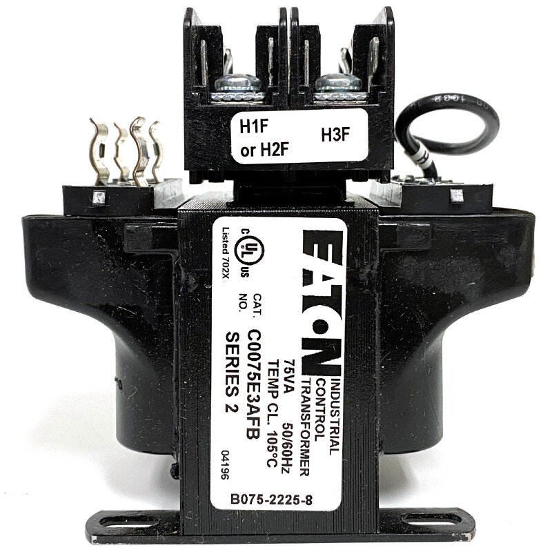 Eaton Transformer, 208V/277V to 120V, 0.075 kVA