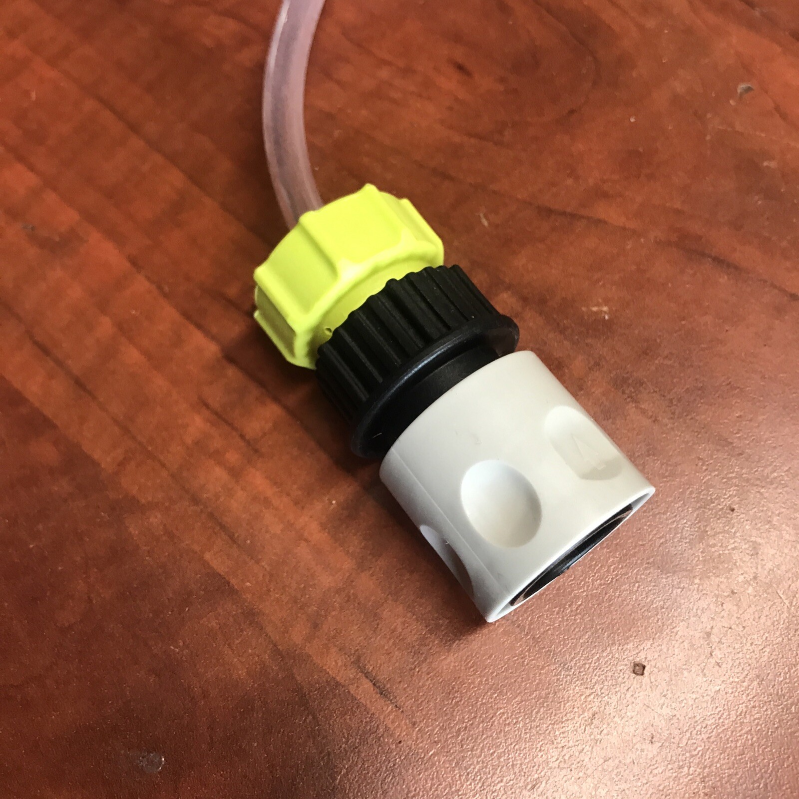 OEM Part 1 Gal Soap Bottle Quick Connector For RYOBI 18V RY120350 Water Cleaner