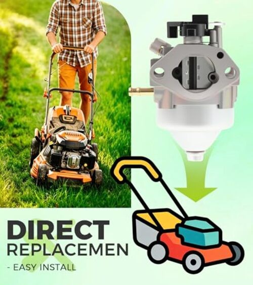 GCV170 Carburetor Replace 16100-Z9L-811 Compatible with Honda GCV170LA