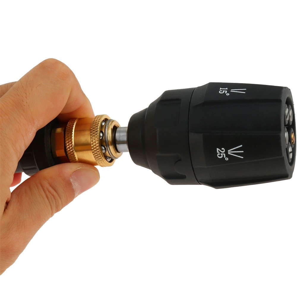 1PC 1/4″ High Pressure Washer Nozzle 3600PSI 5-in-1 Quick Change Over Adjustable