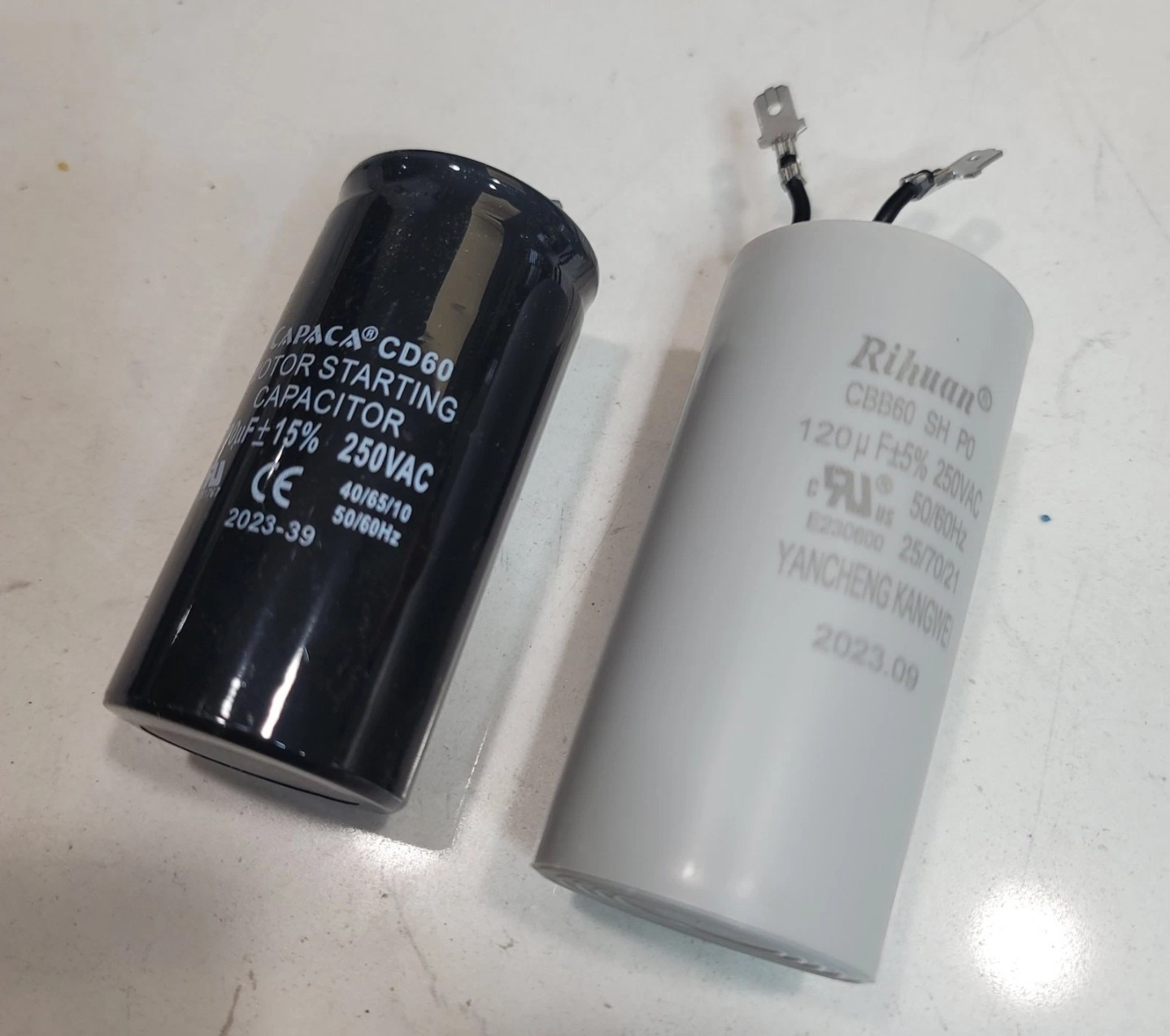 Capacitor CD60 250 Vac 300Uf Assy For Ryobi RY142500 2500PSI Pressure Washer