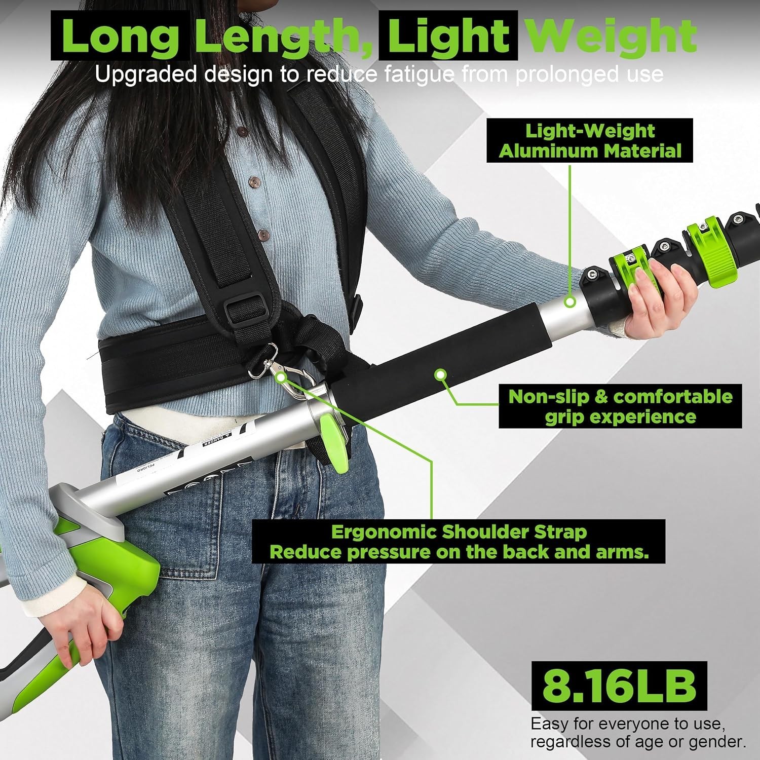 21 FT Telescoping Pressure Washer Wand with Brush, 4000 PSI | Telescopic Power..